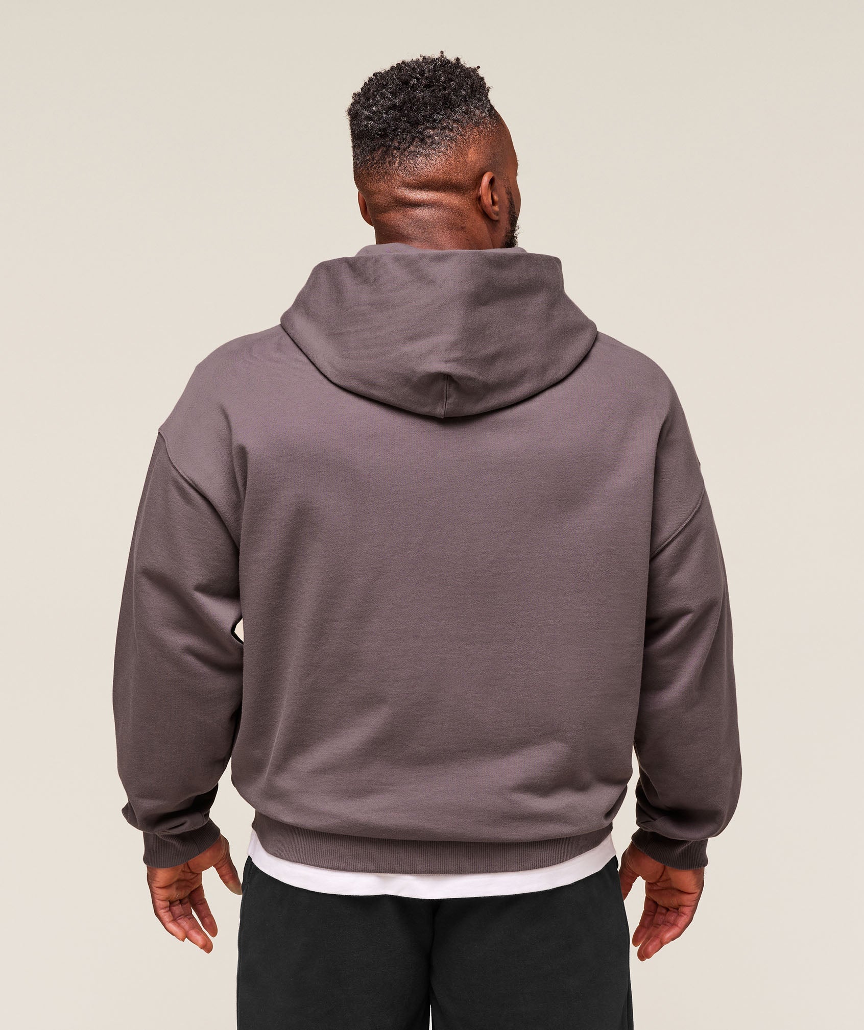 Gymshark Authentic Apparel Zip Up Hoodie 'Brushed Purple'