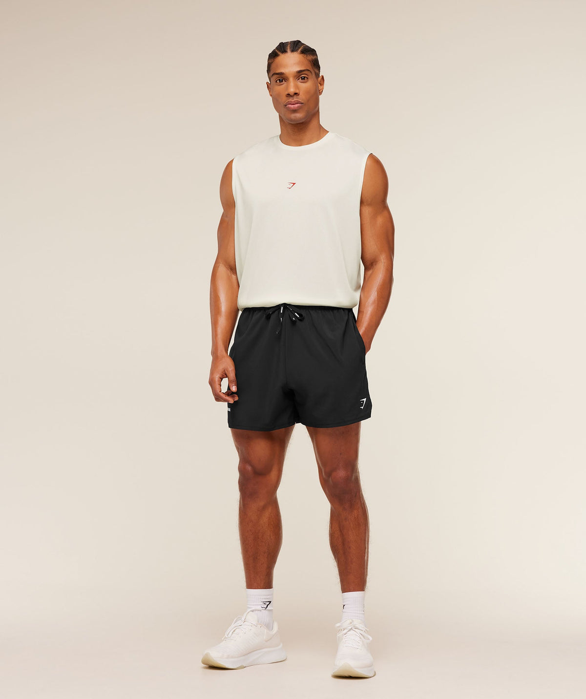 Gymshark GSCC Graphic Tank 'Soft White'