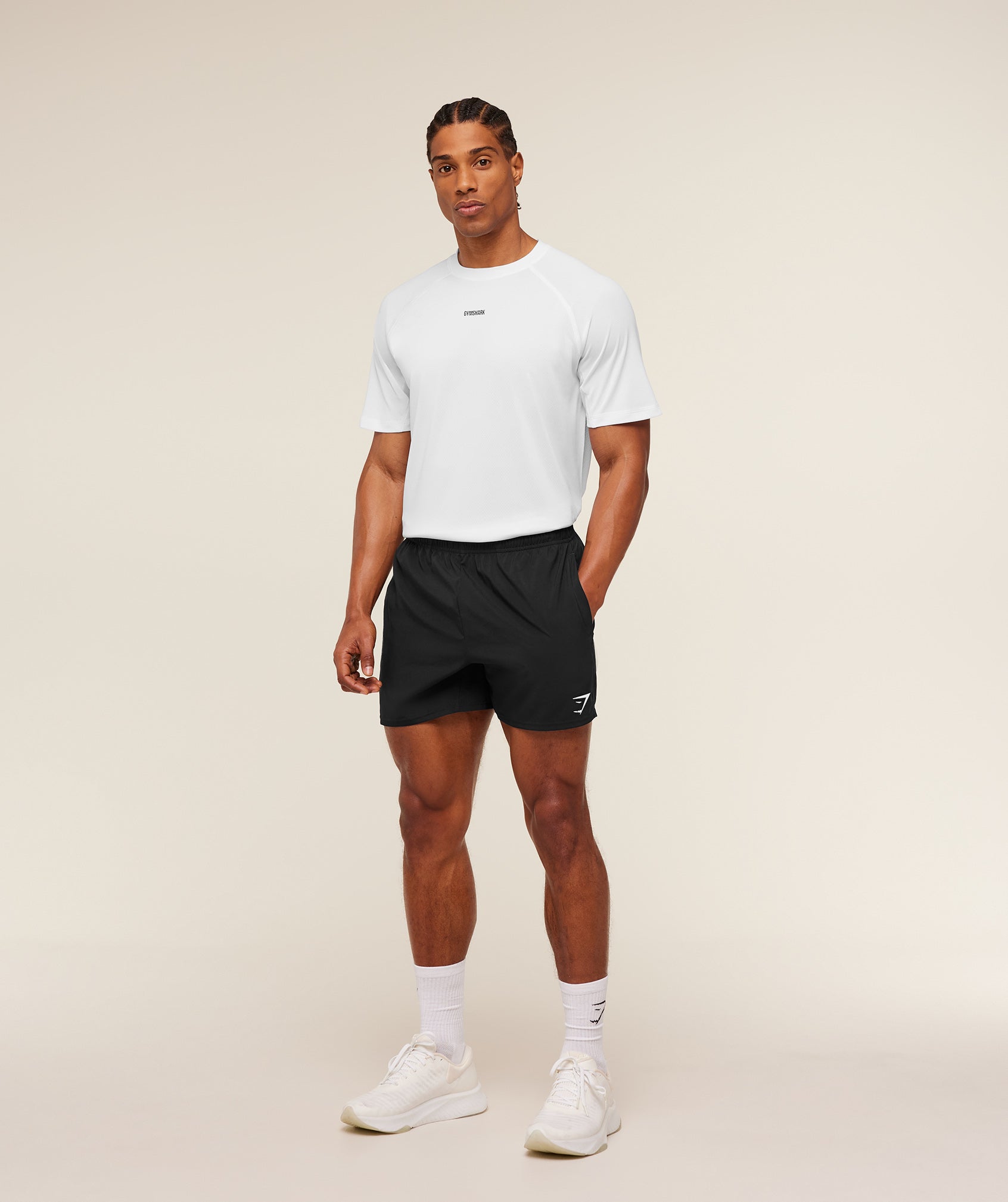 Gymshark Train T-Shirt 'White'