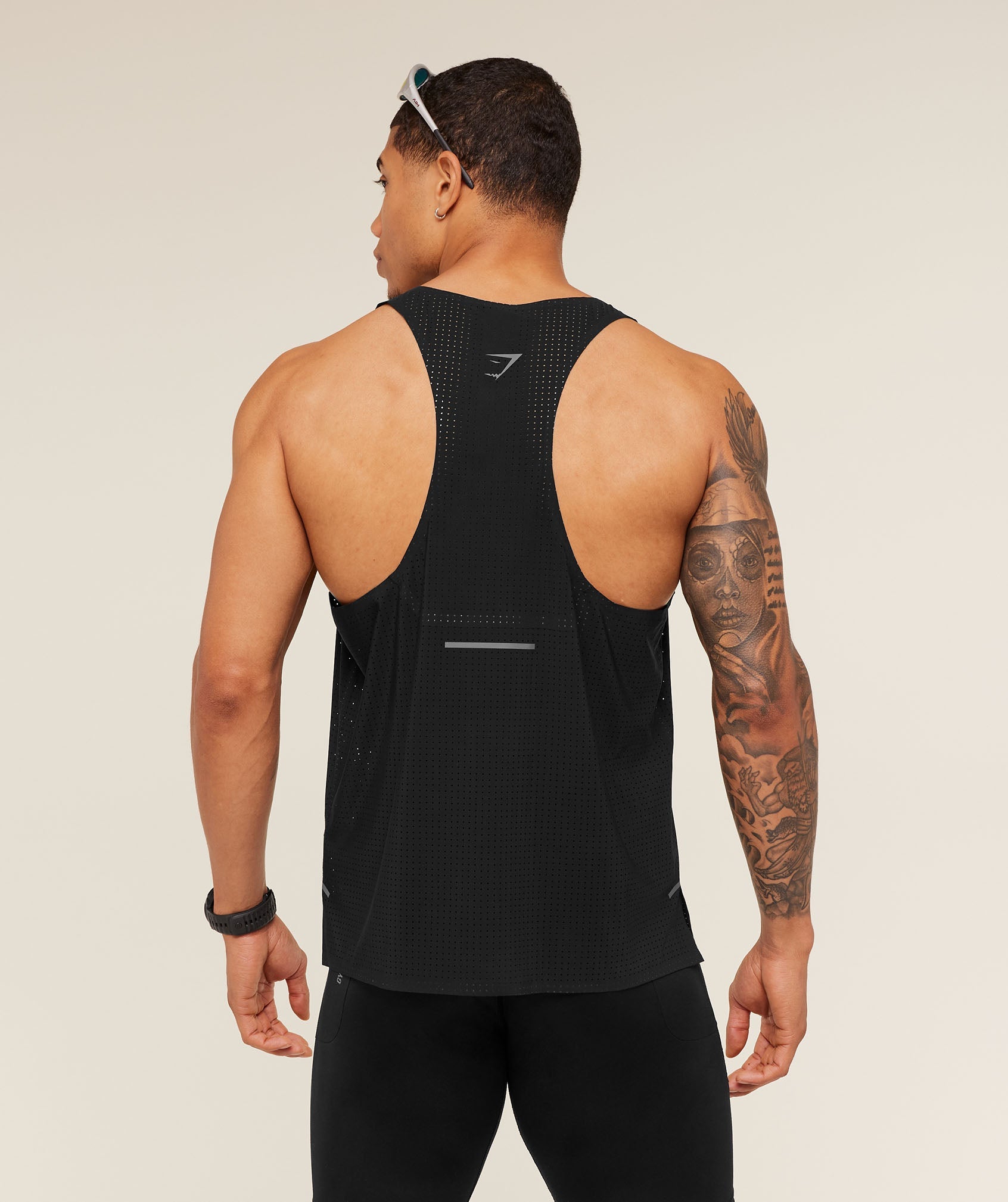 Gymshark Running Elite Race Vest 'Black'
