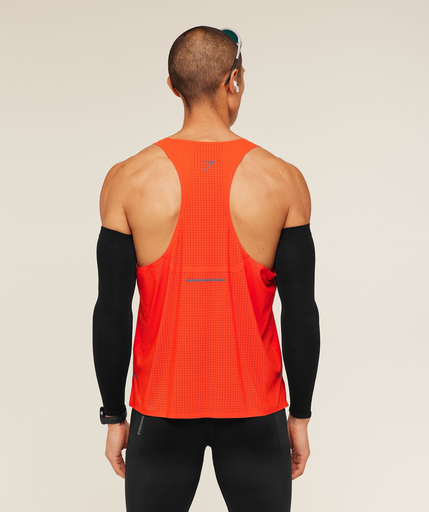 Gymshark Running Elite Race Vest 'Electric Orange'
