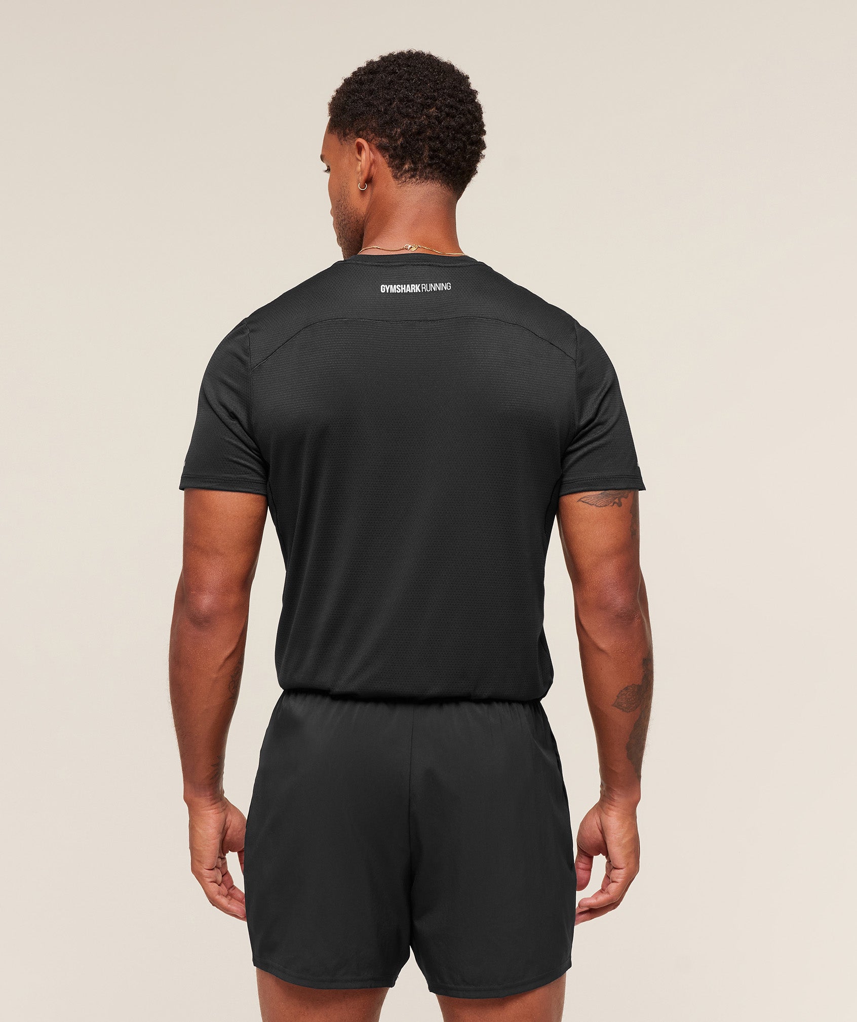 Gymshark Running T-Shirt 'Black'