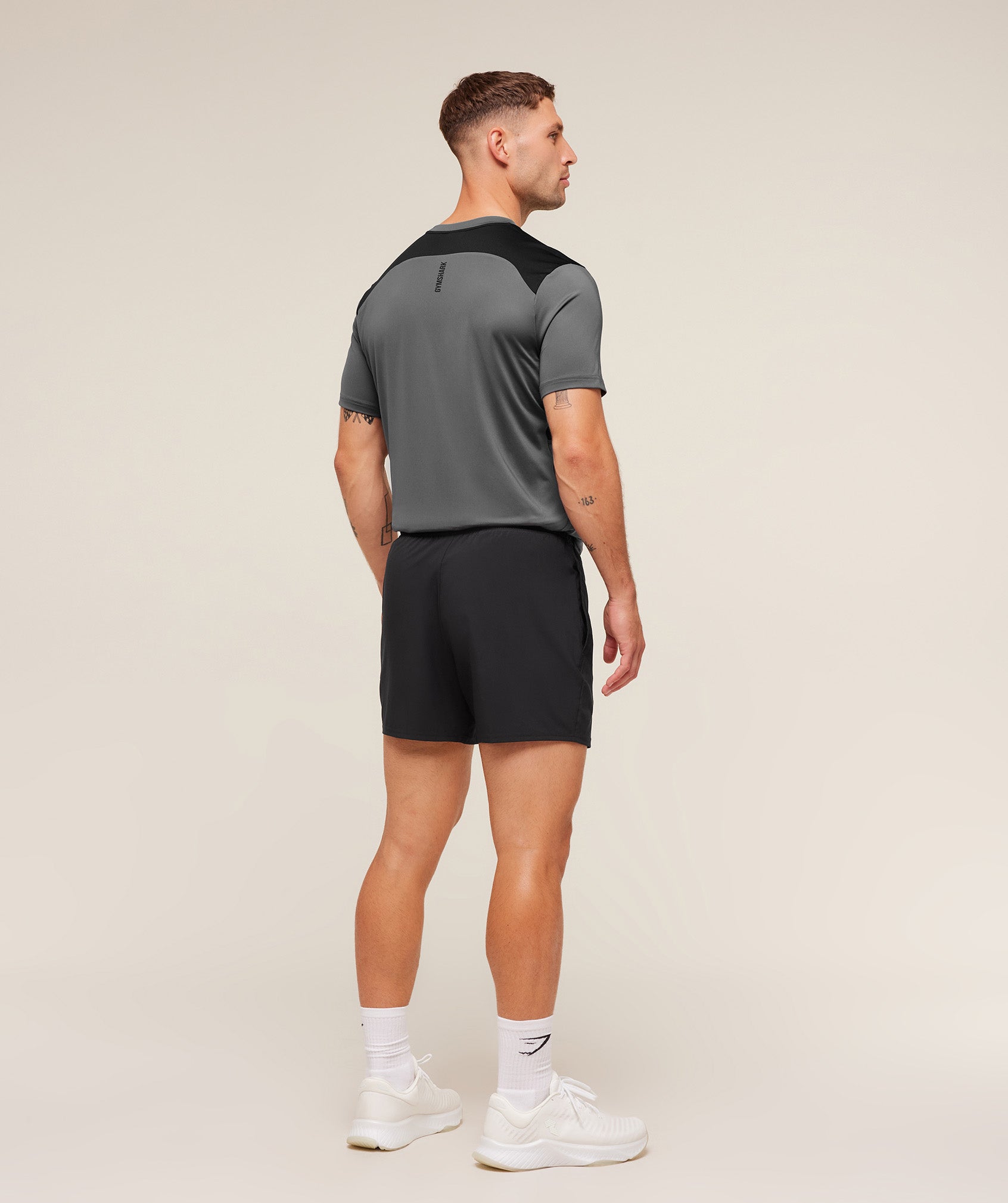 Gymshark Sport T-Shirt 'Dark Grey Black'