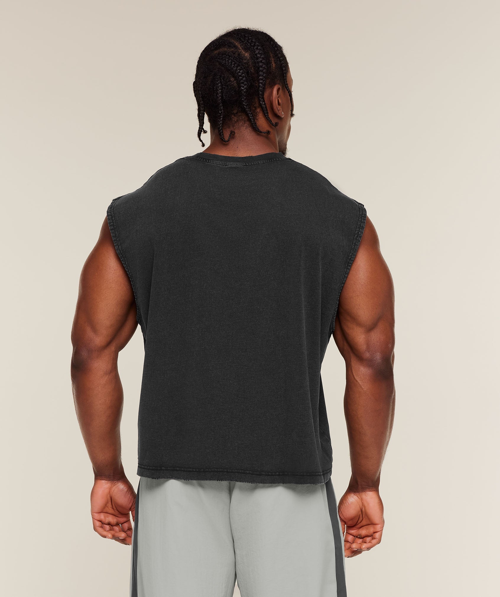 Gymshark Vintage Legacy Tank 'Black'