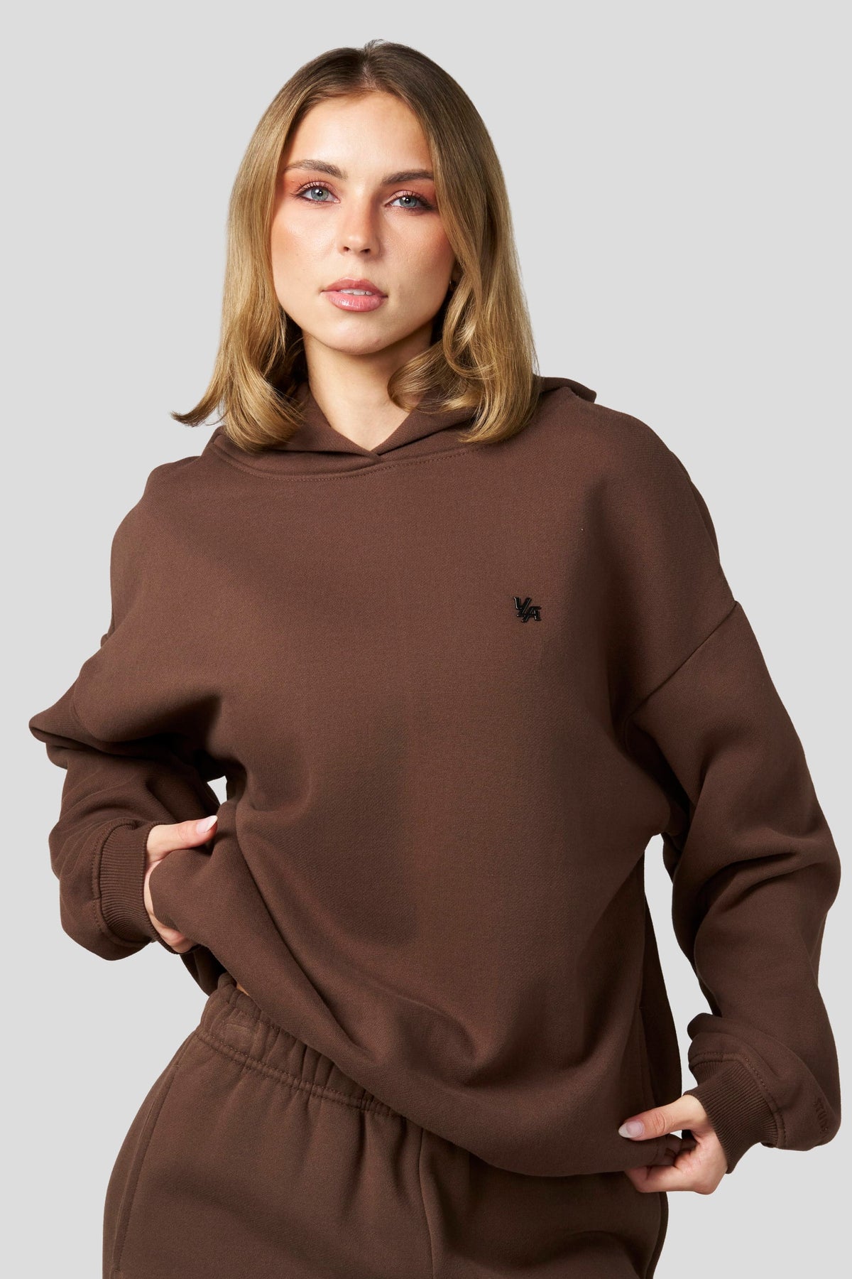 YoungLA W5213 - Studio Edit Pullover Hoodie 'Light Brown'