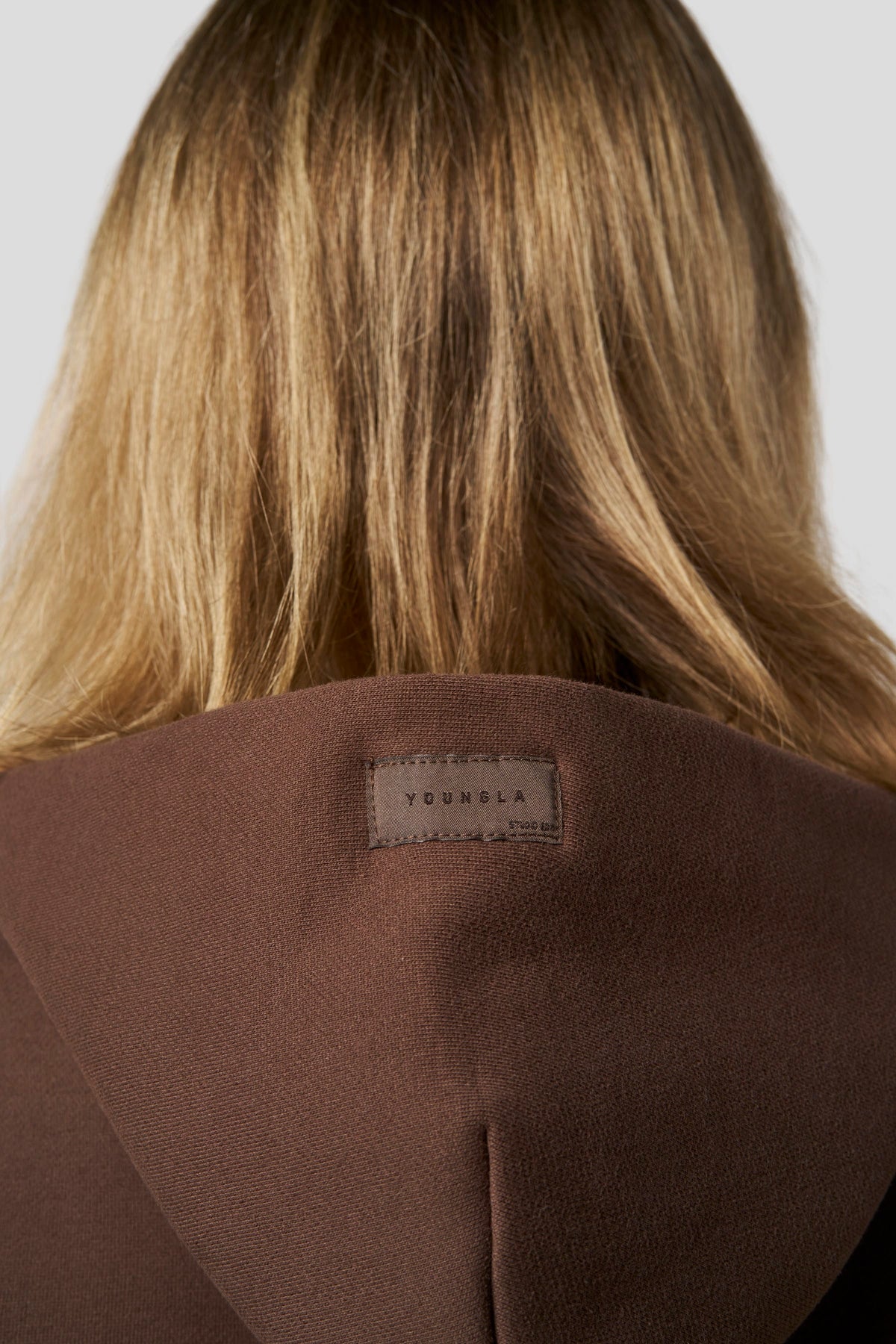 YoungLA W5213 - Studio Edit Pullover Hoodie 'Light Brown'