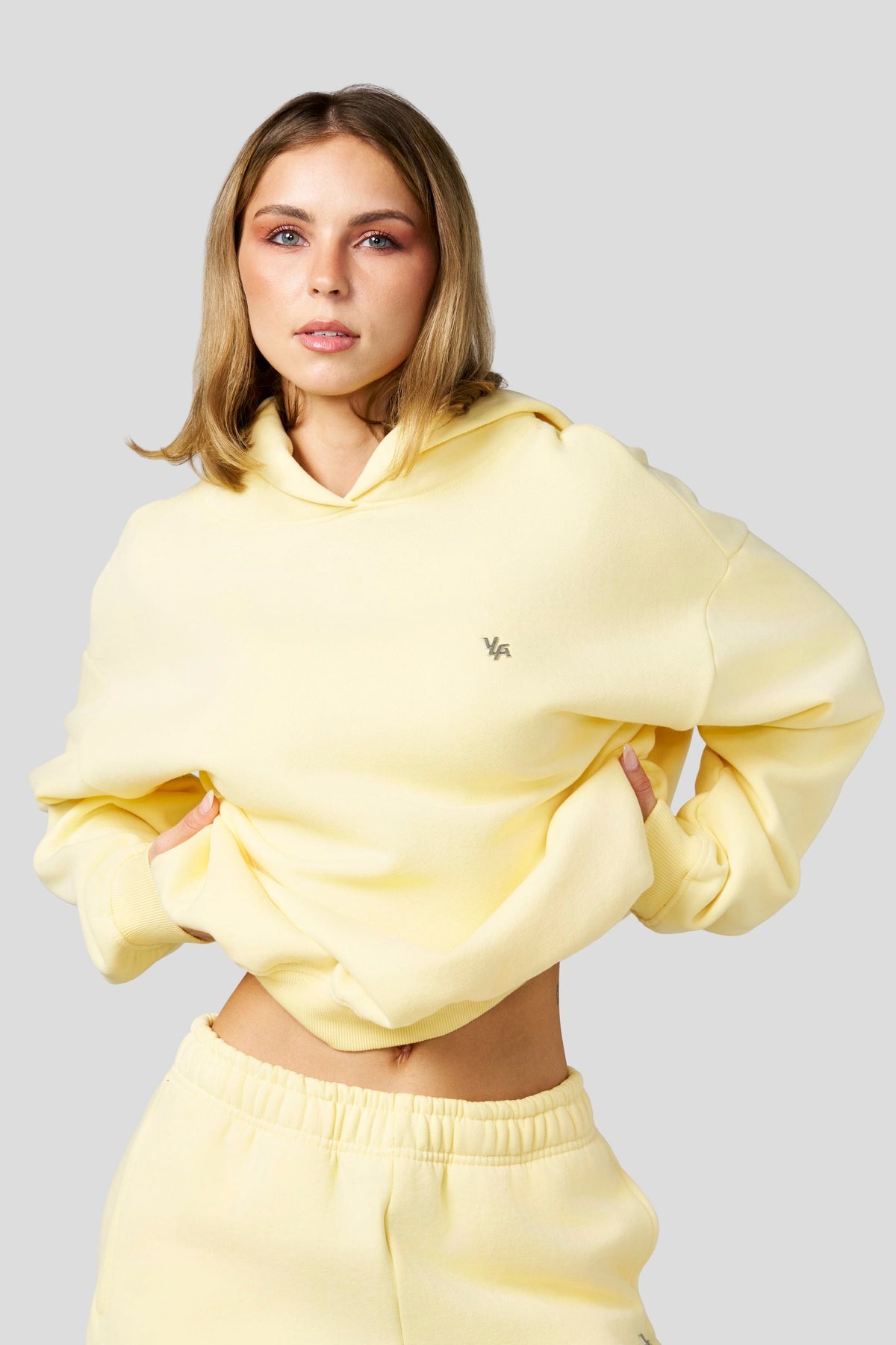 YoungLA W5213 - Studio Edit Pullover Hoodie 'Yellow'