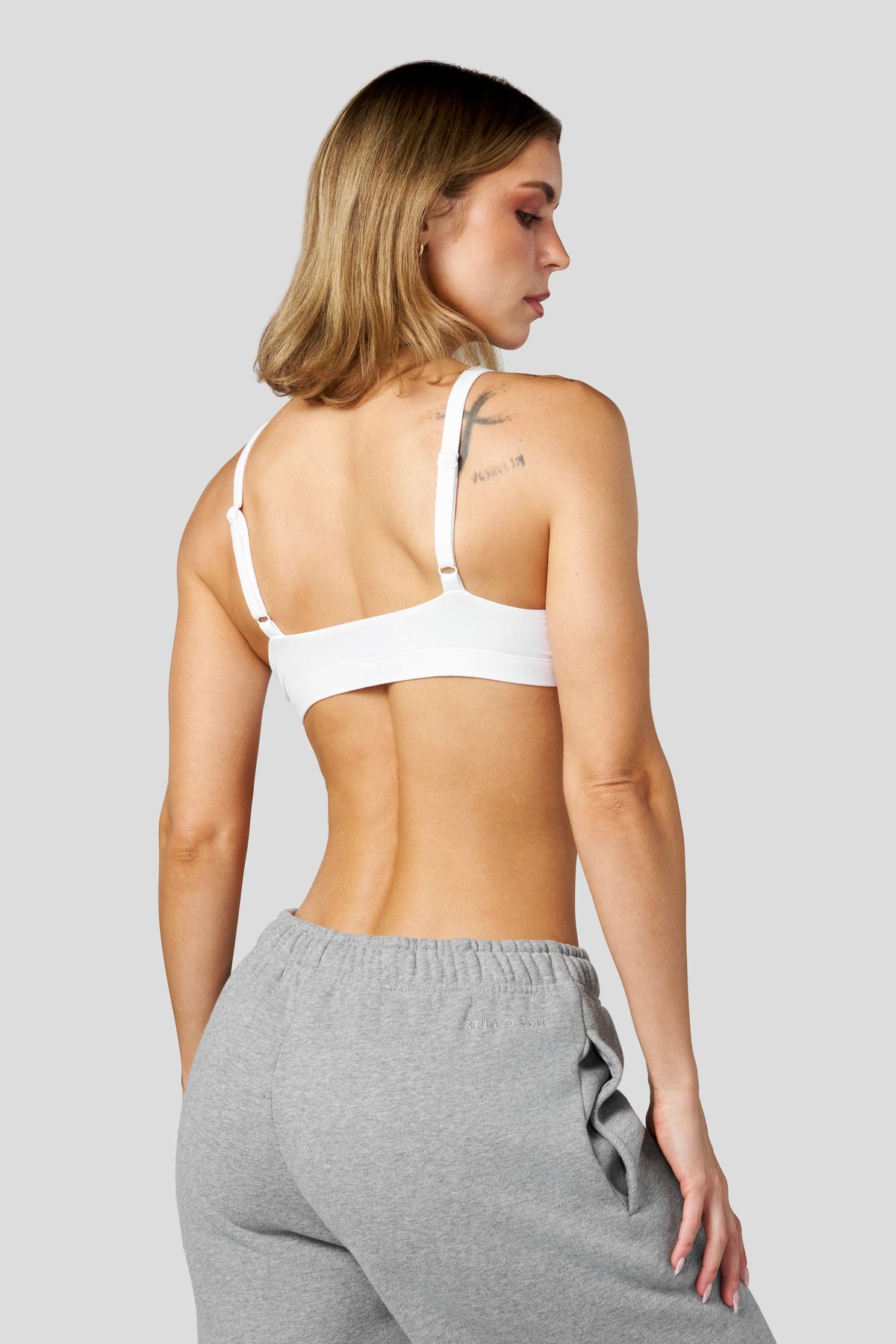 YoungLA W3167 - Studio Edit Bra 'Pure White'