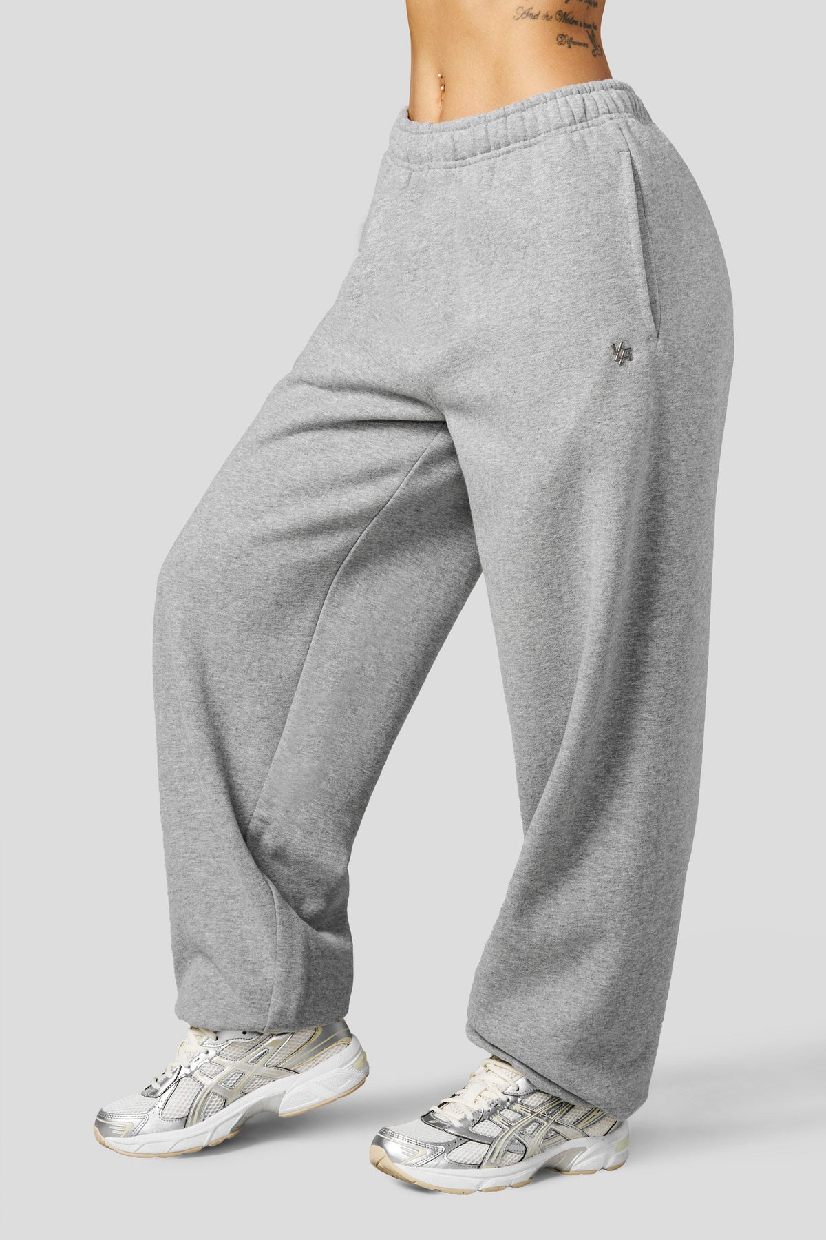 YoungLA W2218 - Studio Edit Cuff Joggers 'Dark Heather'