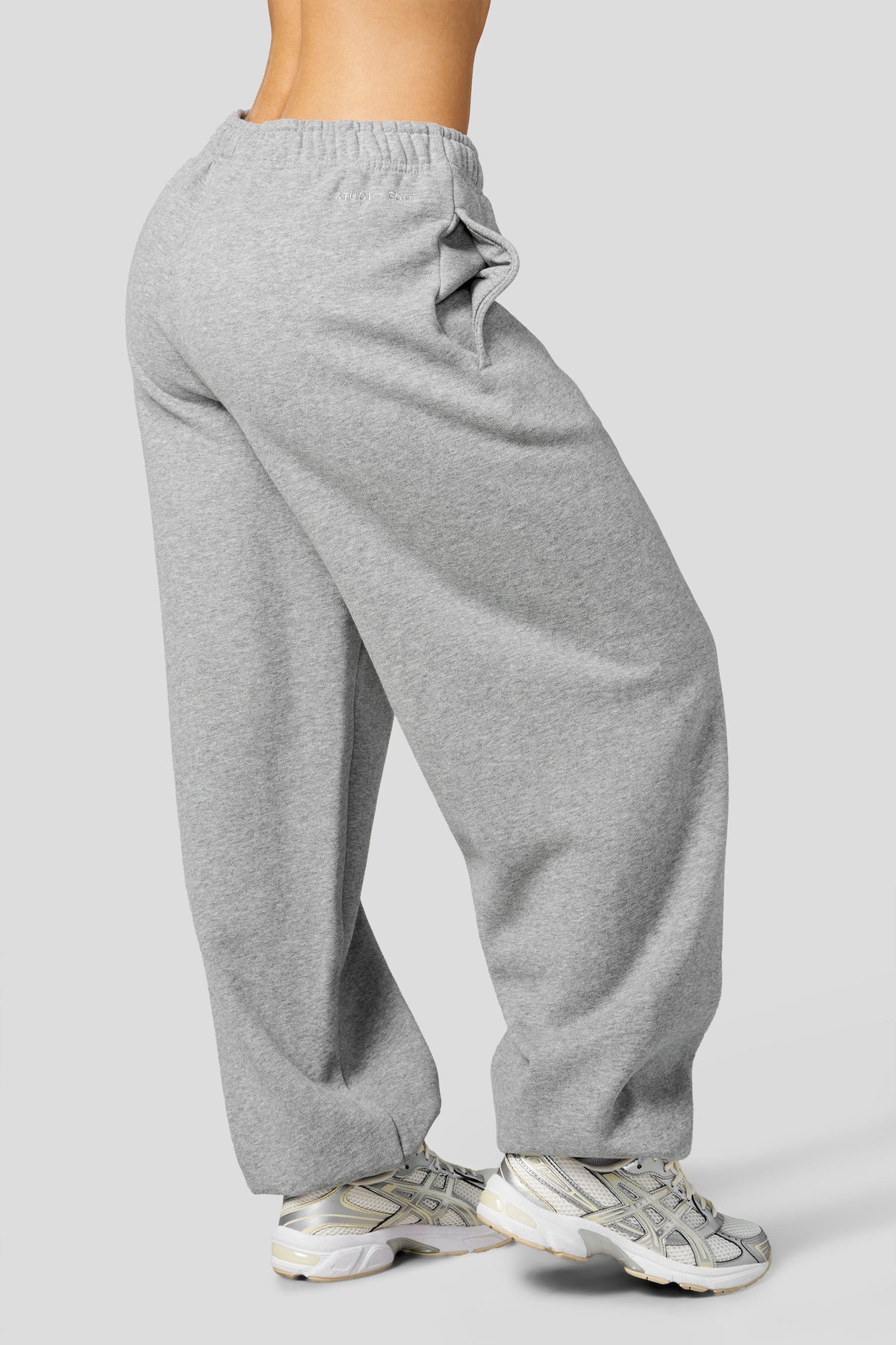 YoungLA W2218 - Studio Edit Cuff Joggers 'Dark Heather'