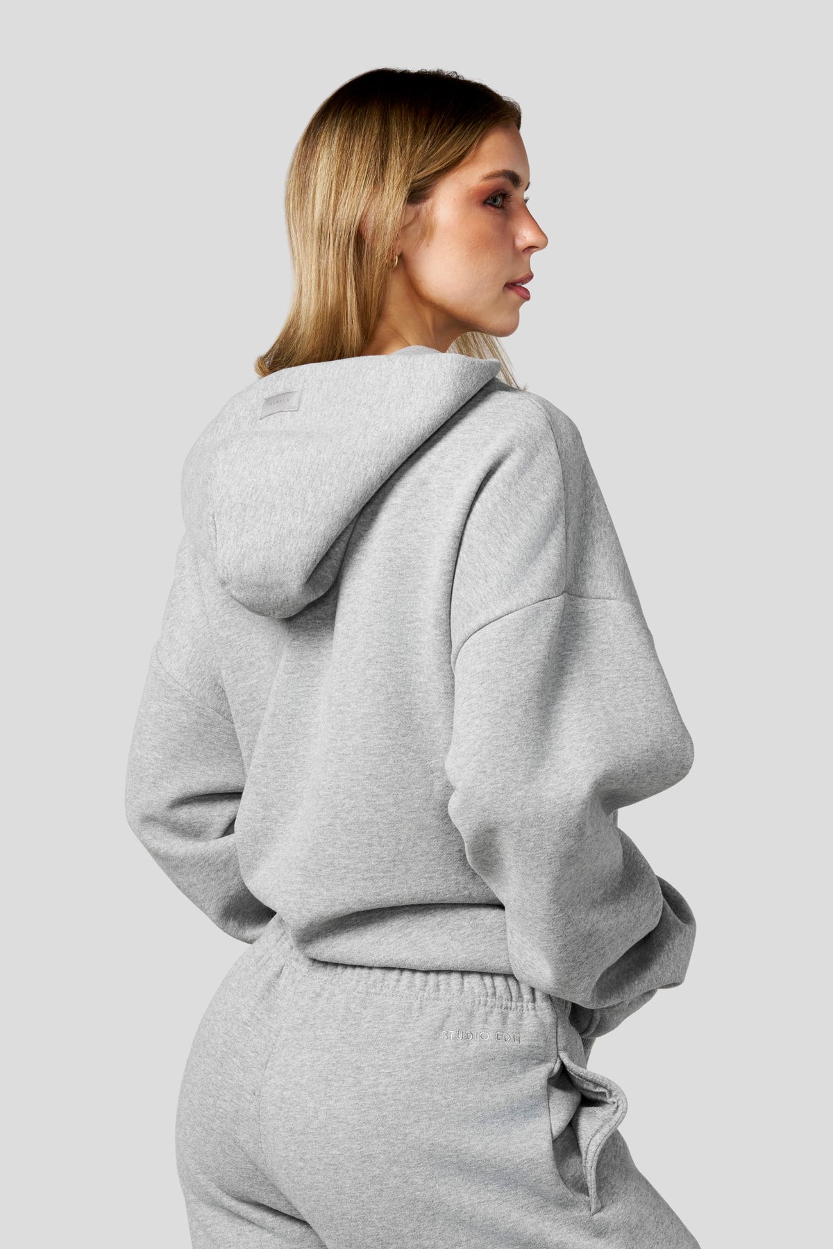 YoungLA W5213 - Studio Edit Pullover Hoodie 'Dark Heather'