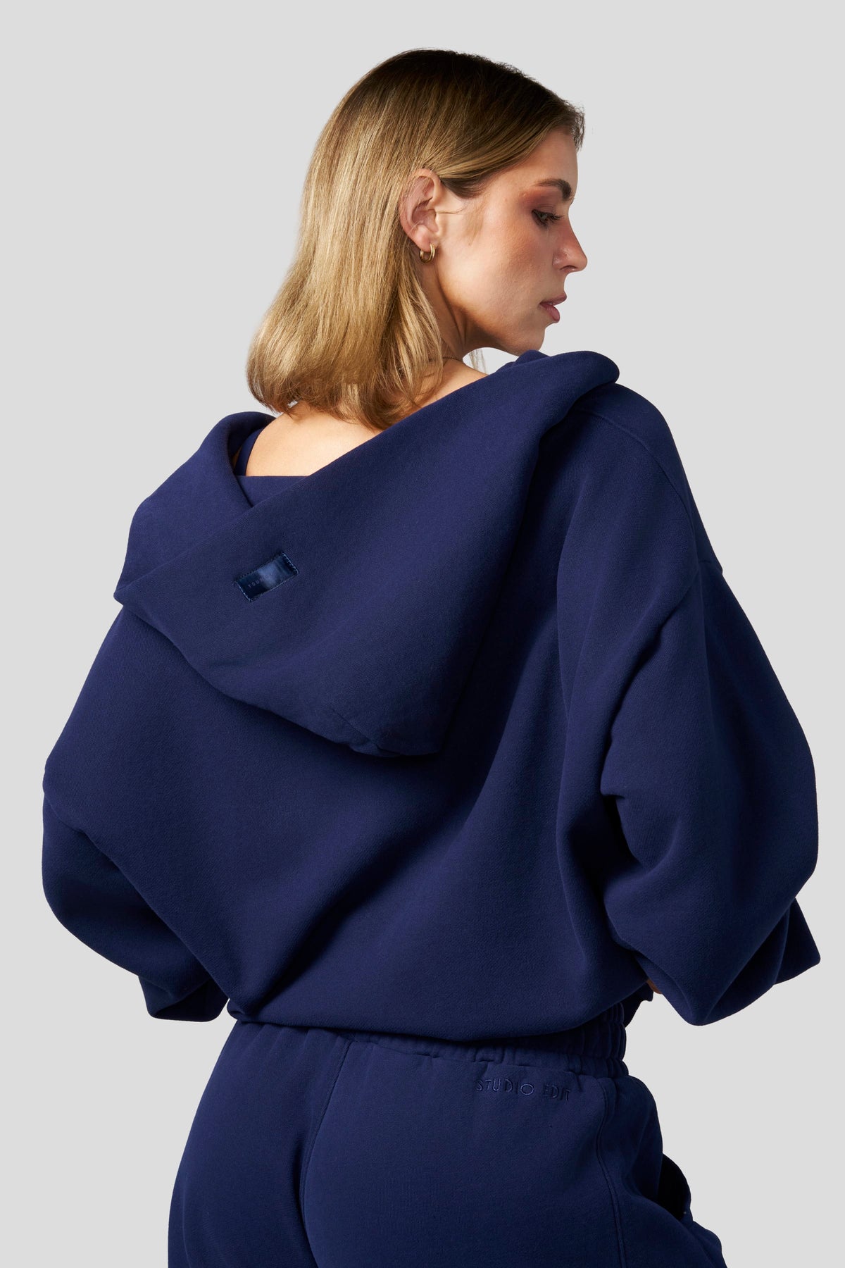 YoungLA W5210 - Studio Edit Zip Hoodie 'Navy'