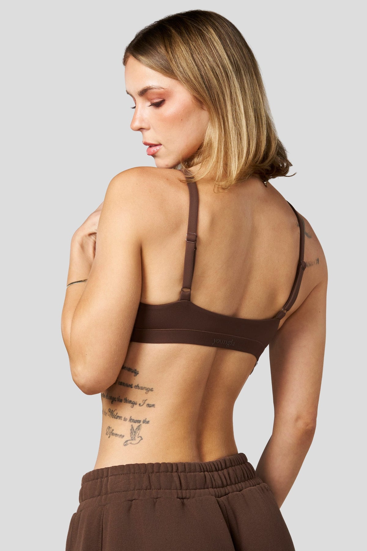 YoungLA W3167 - Studio Edit Bra 'Light Brown'