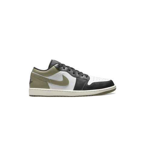 Air Jordan 1 Low 'Black Toe Medium Olive'