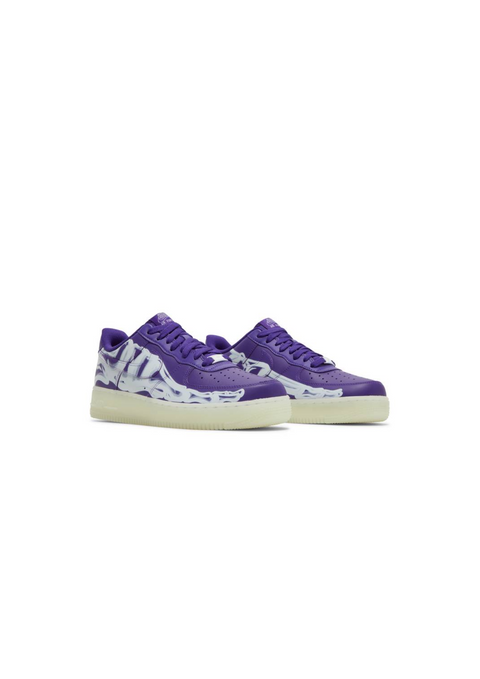 Air Force 1 Low '07 QS 'Purple Skeleton Halloween'