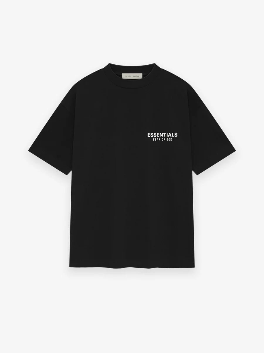 Fear of God Essentials Classic Short Sleeve Tee 'Jet Black'