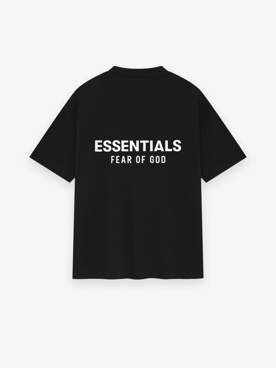 Fear of God Essentials Classic Short Sleeve Tee 'Jet Black'