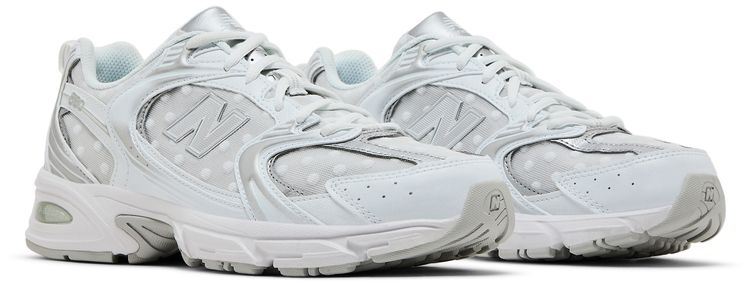 New Balance 530 'White Silver Metallic Polka Dots'
