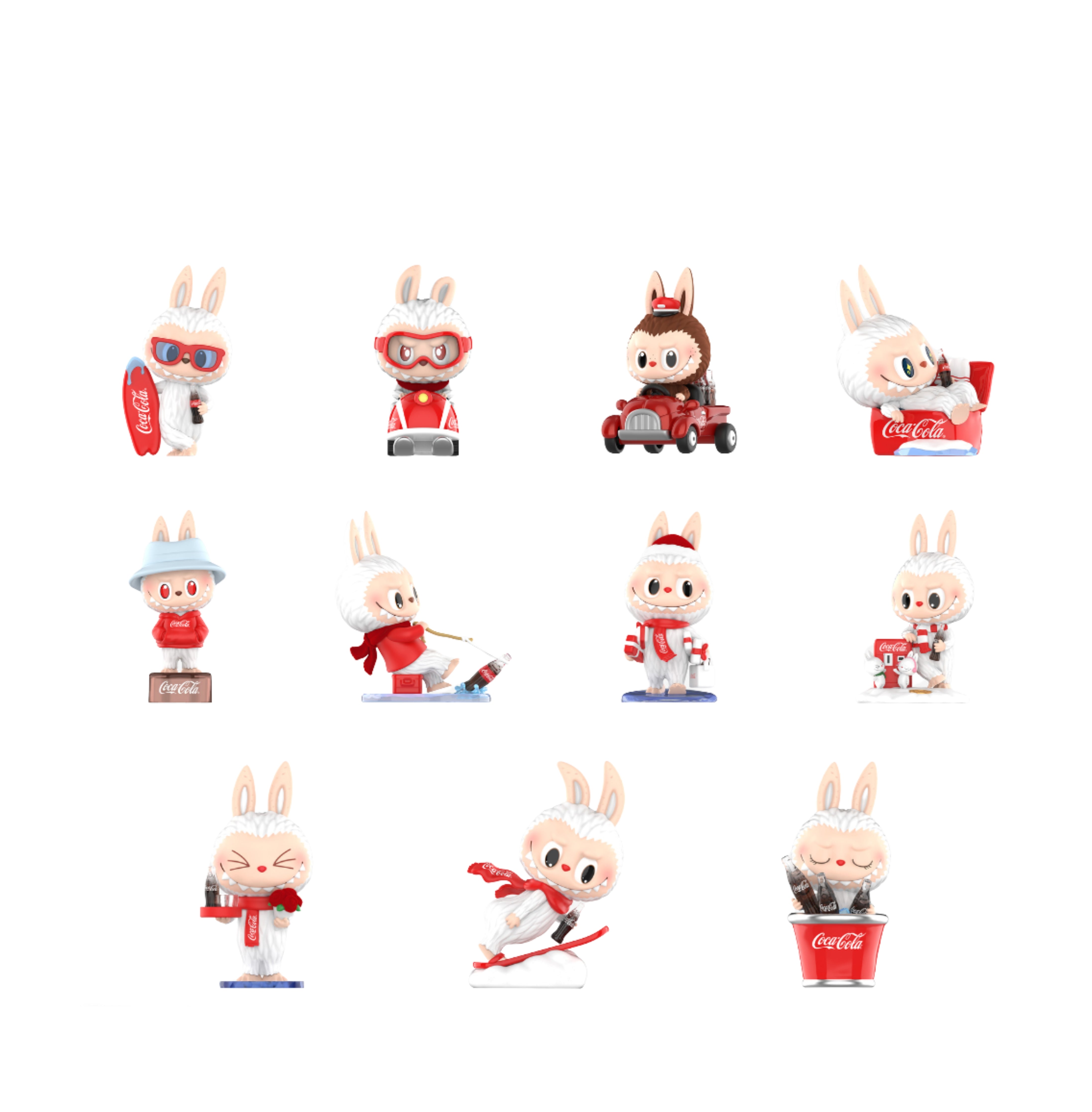 Pop Mart Labubu The Monsters Coca-Cola Series Figure Single Blind Box