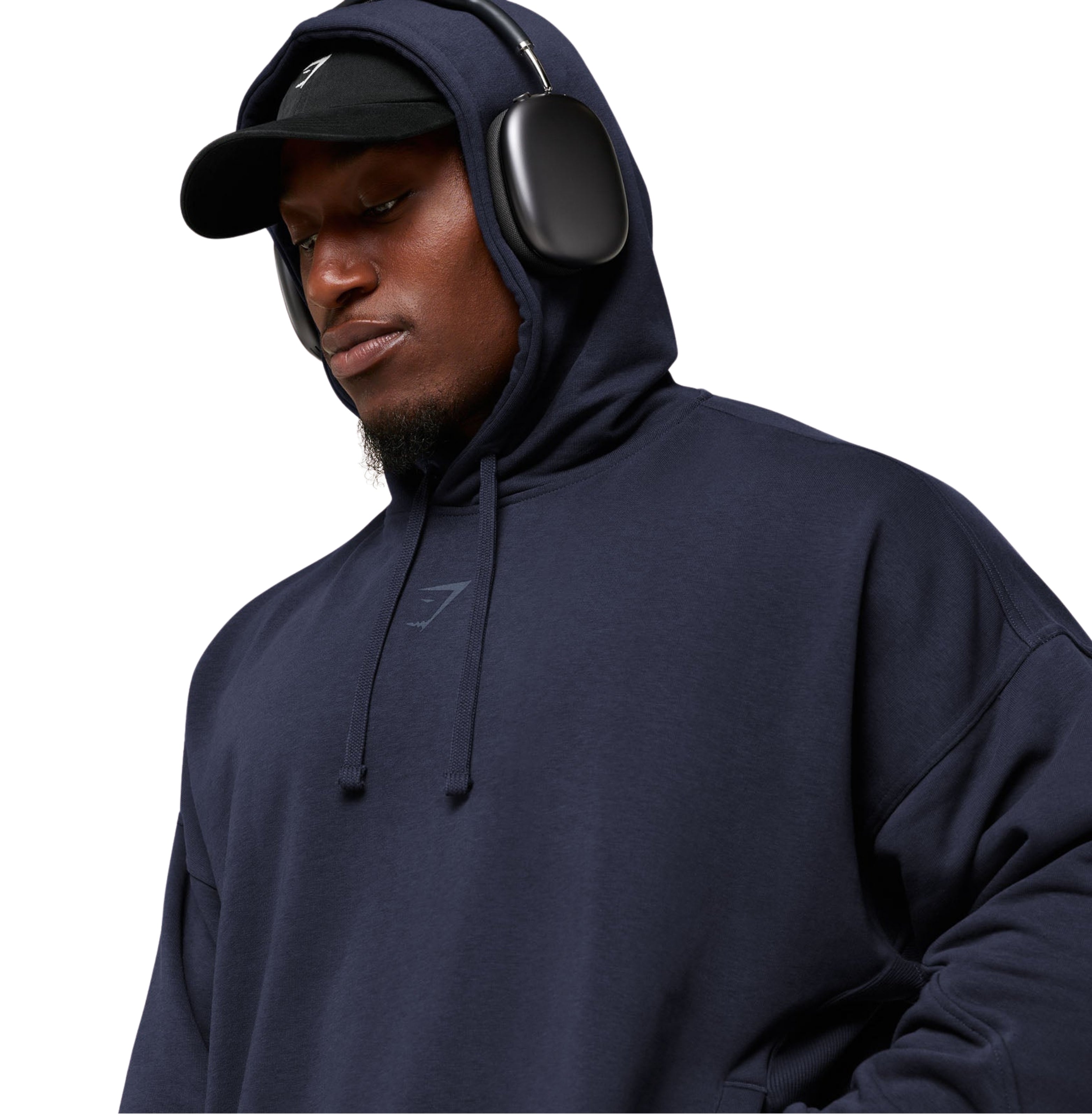 Gymshark Power Oversized Hoodie 'Heavy Blue Shadow Blue'