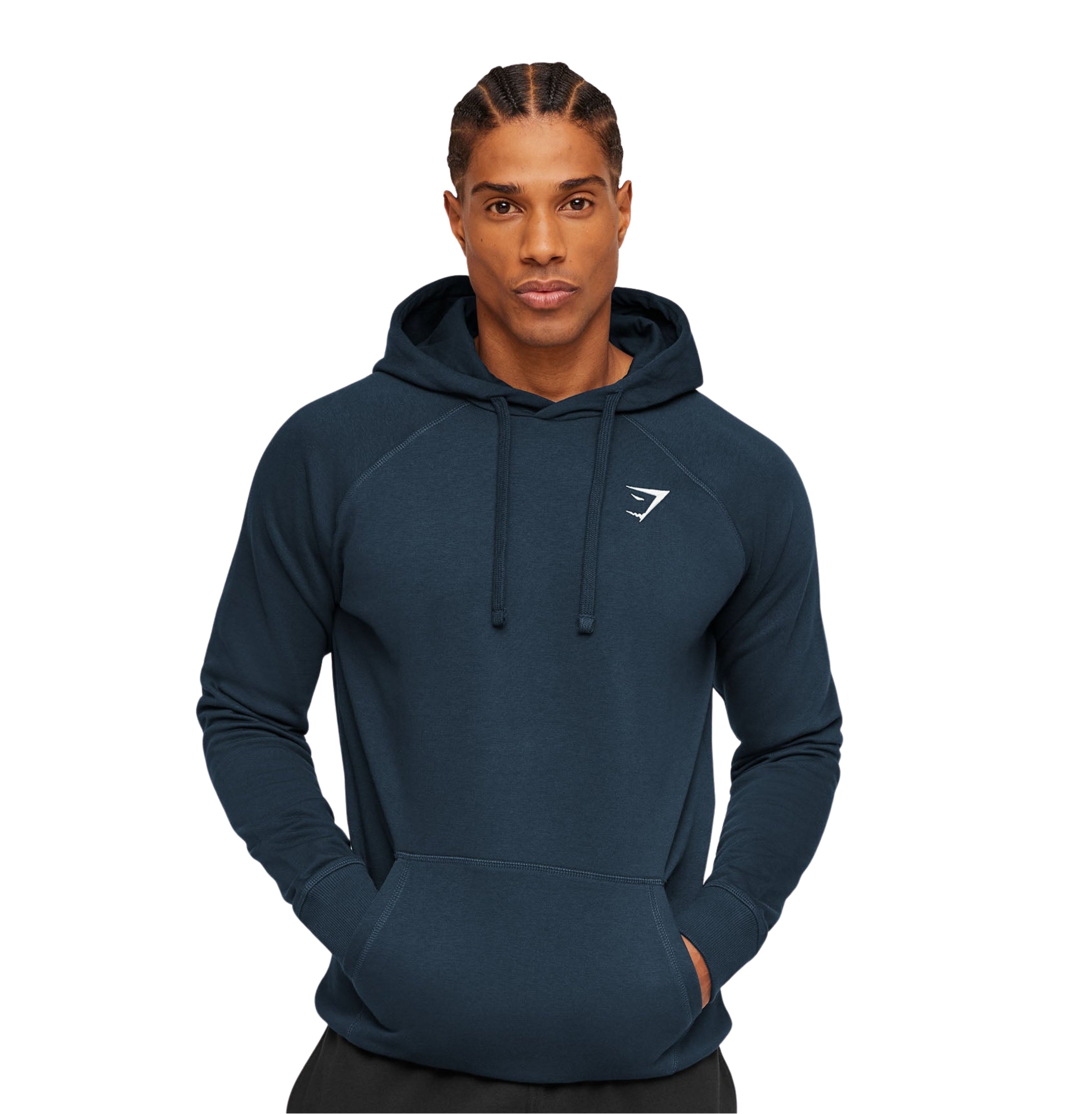 Gymshark Crest Oversized Hoodie 'Navy'