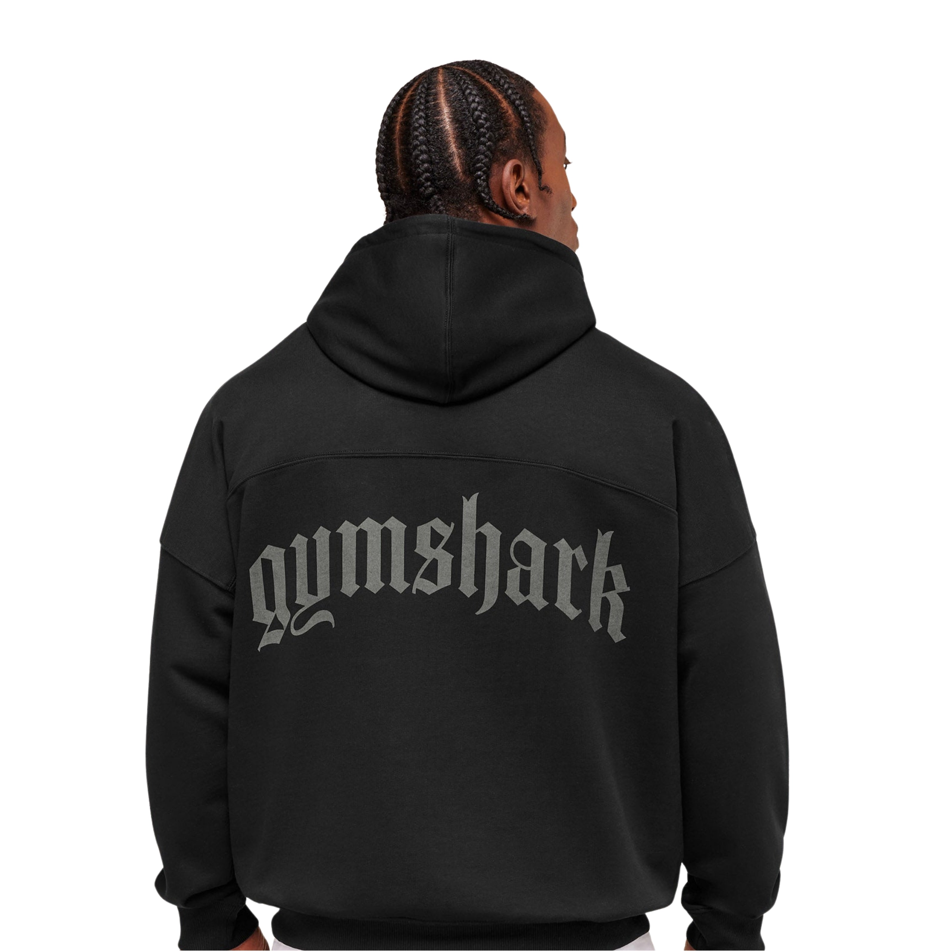 Gymshark Olde English Hoodie 'Black'