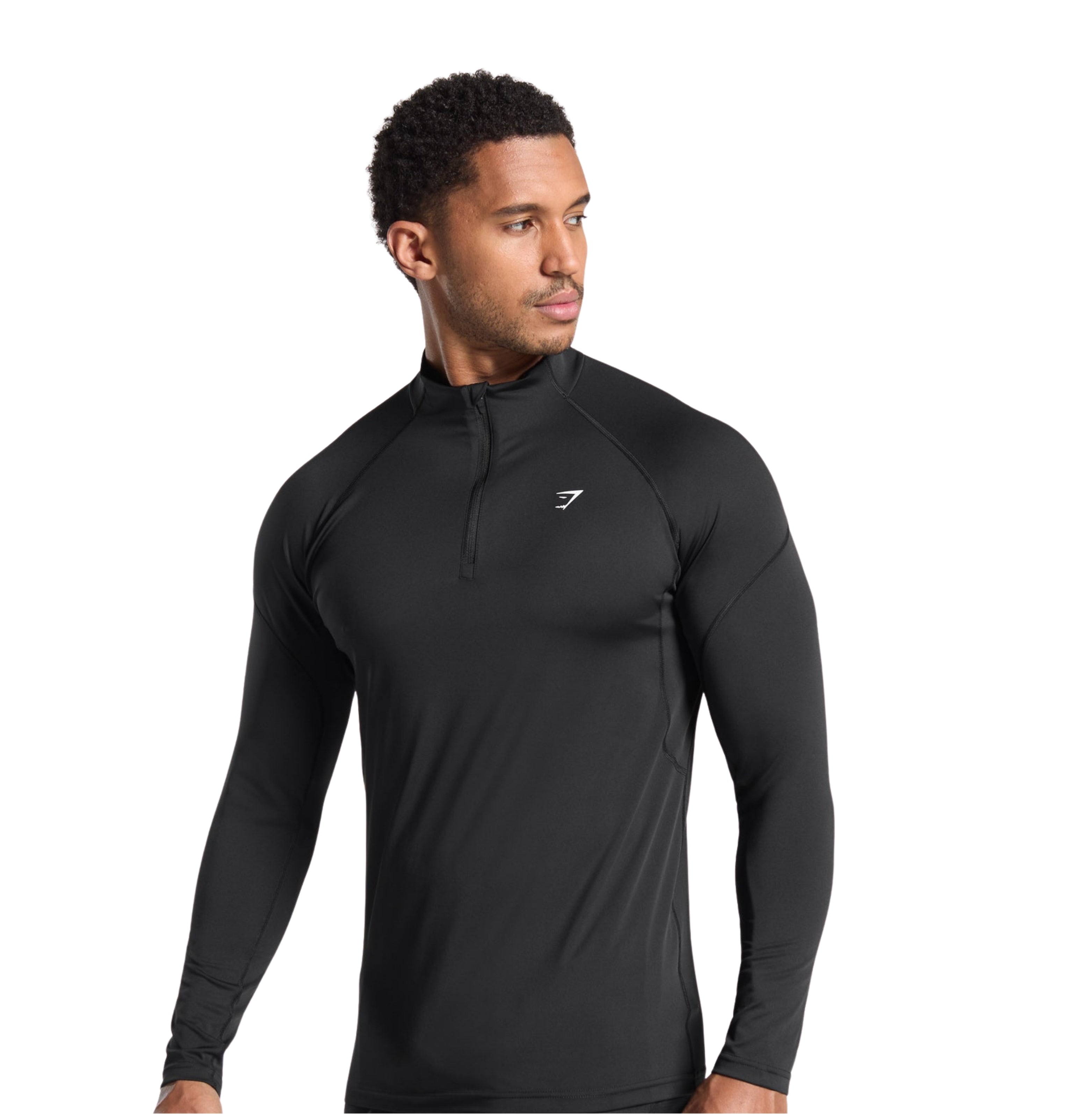 Gymshark Performance 1/4 Zip 'Black'