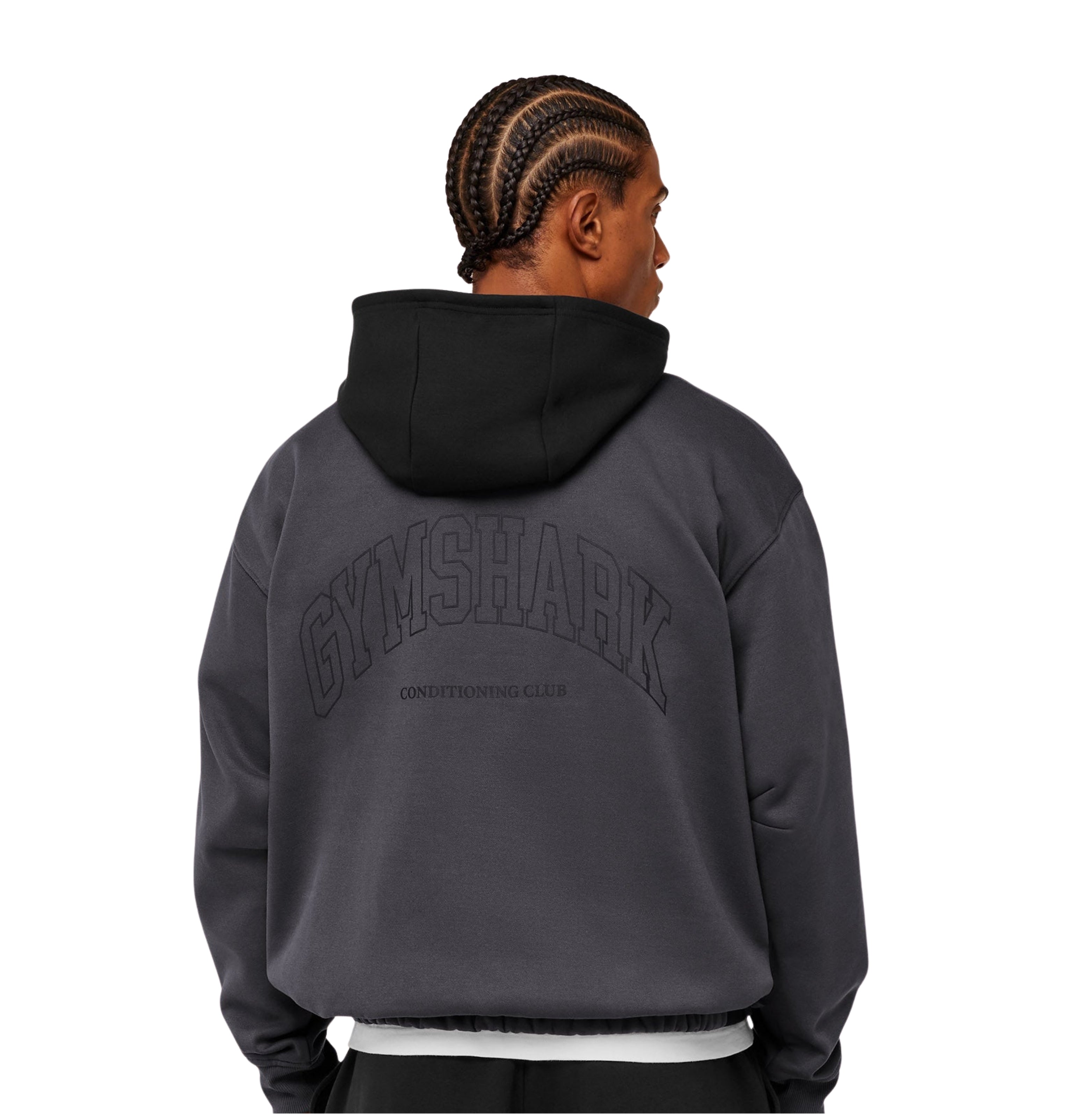 Gymshark Collegiate Tech Hoodie 'Grey'