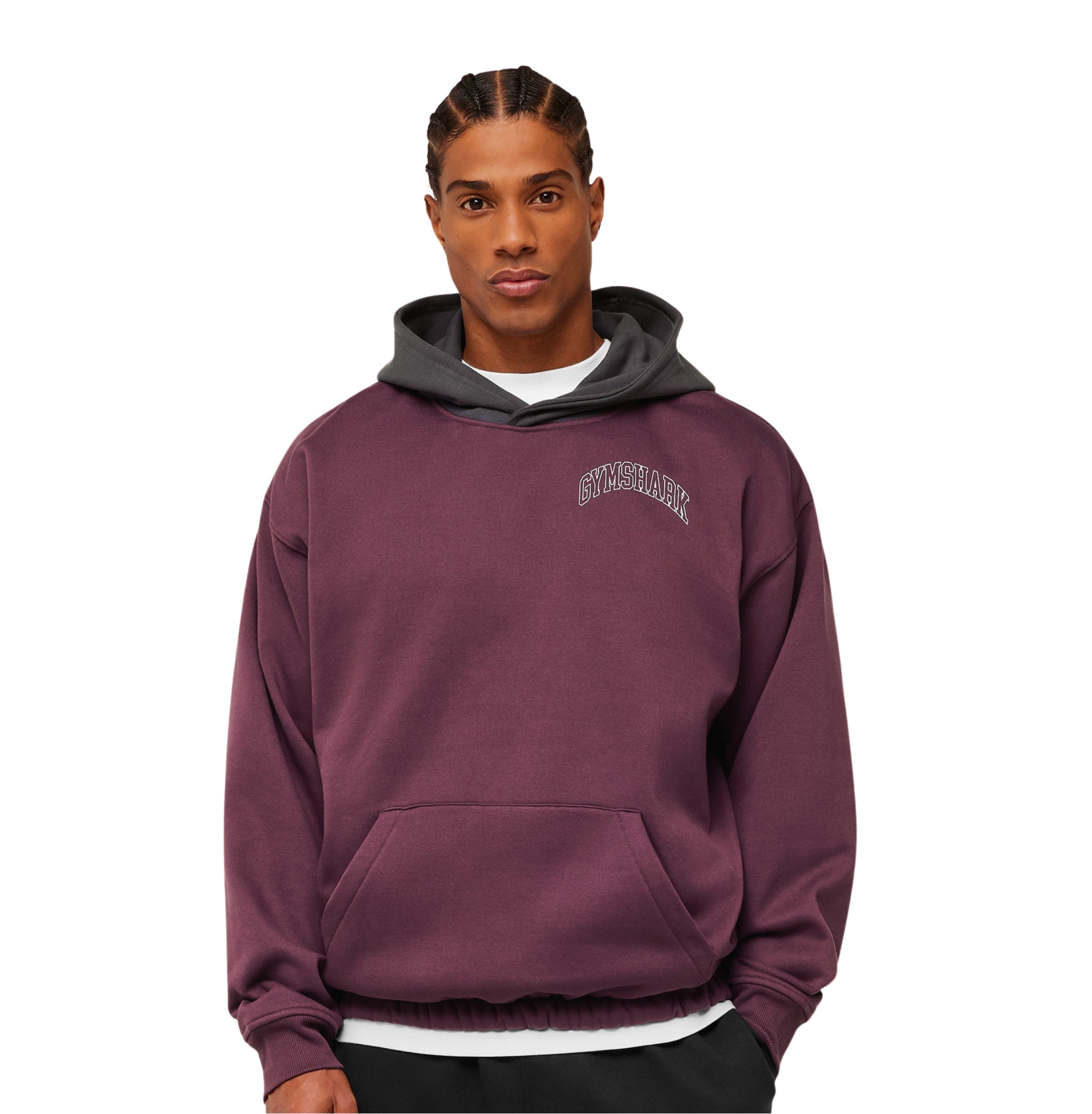 Gymshark Collegiate Tech Hoodie 'GS Impact Burgundy'