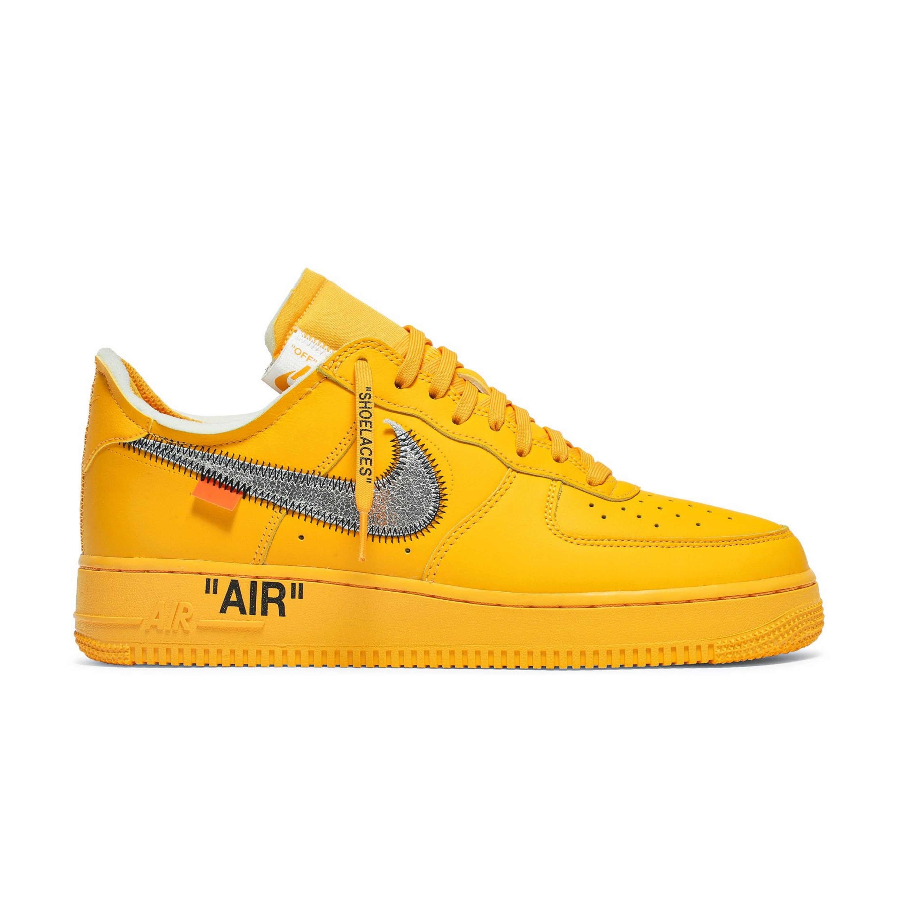 Nike Air Force 1 Low x Off-White ICA 'University Gold'
