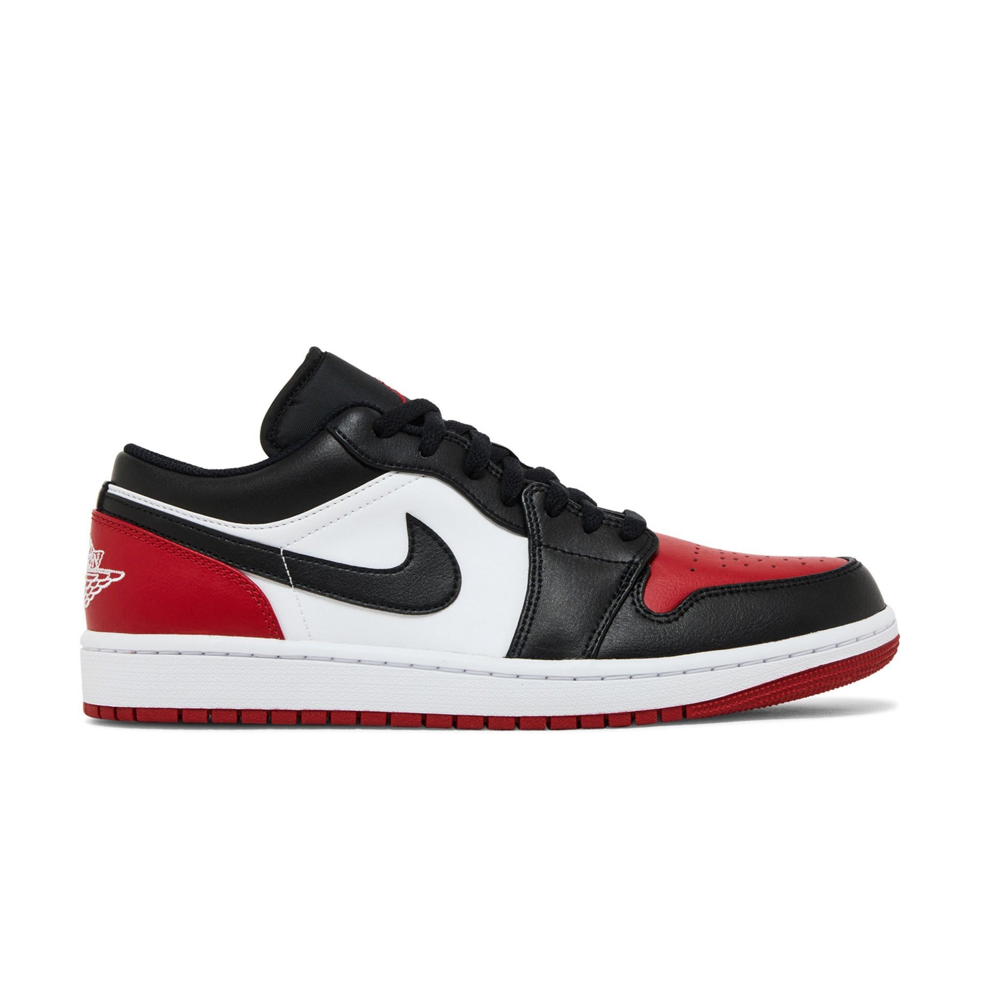 Air Jordan 1 Low 'Bred Toe 2.0'