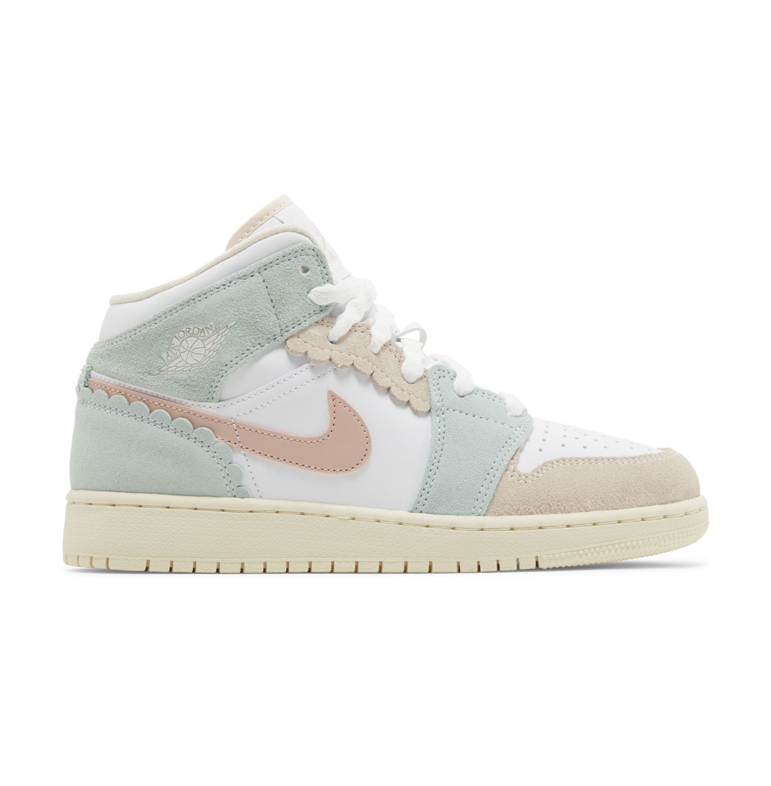 Air Jordan 1 Mid SE GS 'Scalloped Edge'