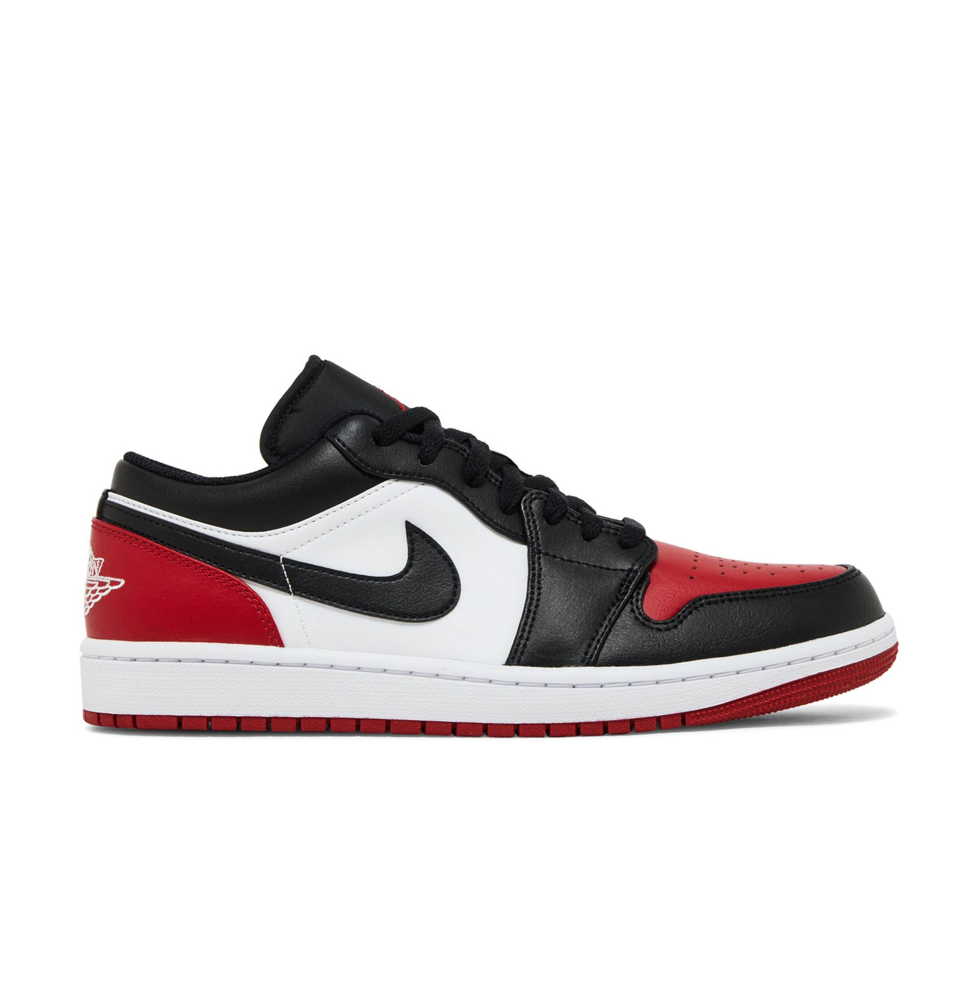 Air Jordan 1 Low 'Bred Toe 2.0'