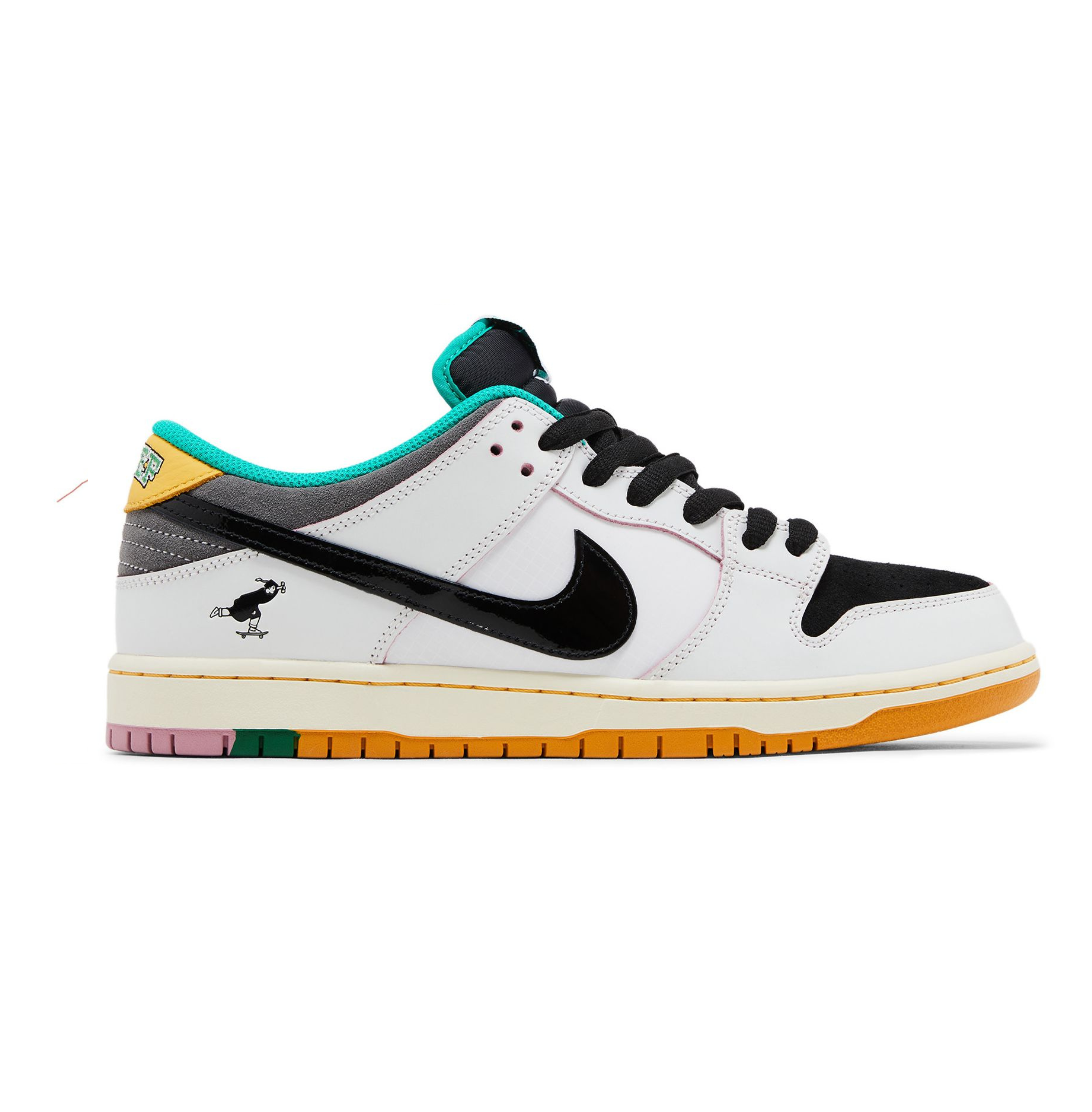 Nike SB Dunk Low x CSEF 'White Clear Emerald'