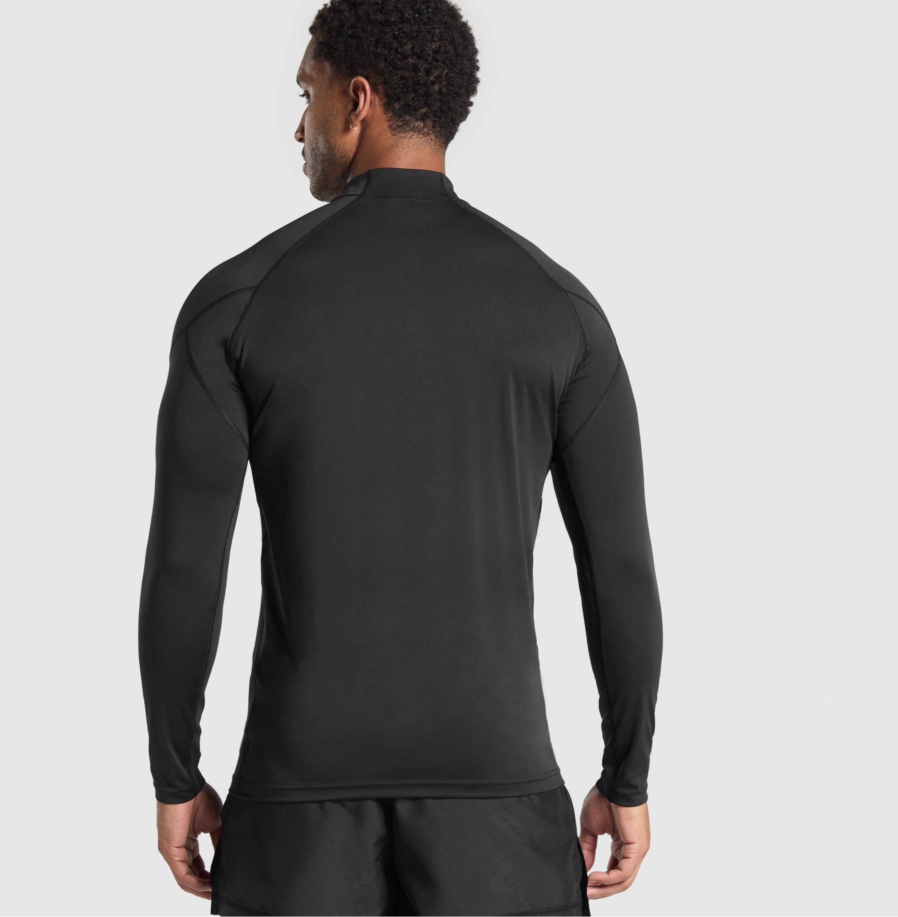 Gymshark Performance 1/4 Zip 'Black'