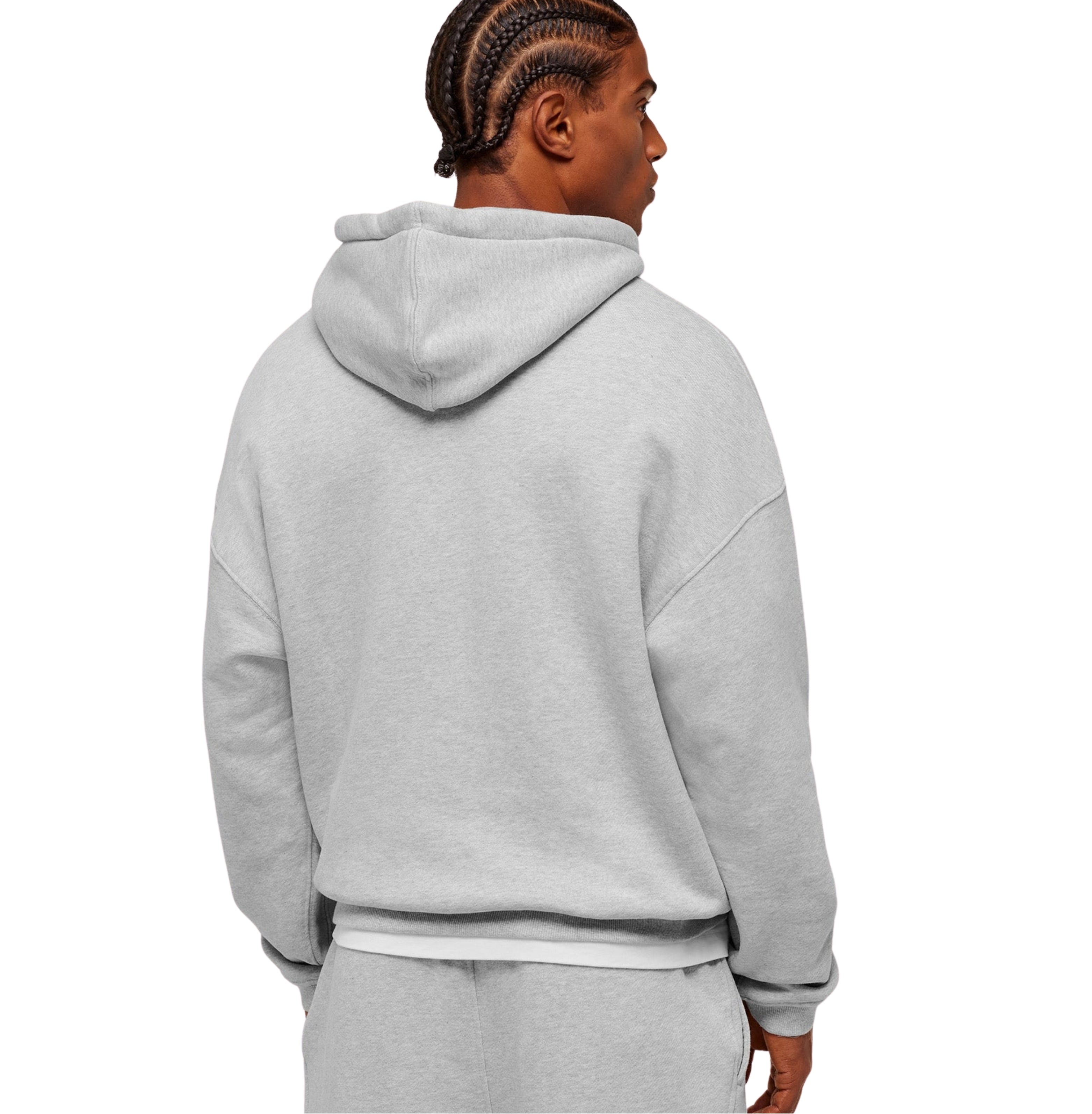 Gymshark Collegiate Hoodie 'Soft Grey Marl'