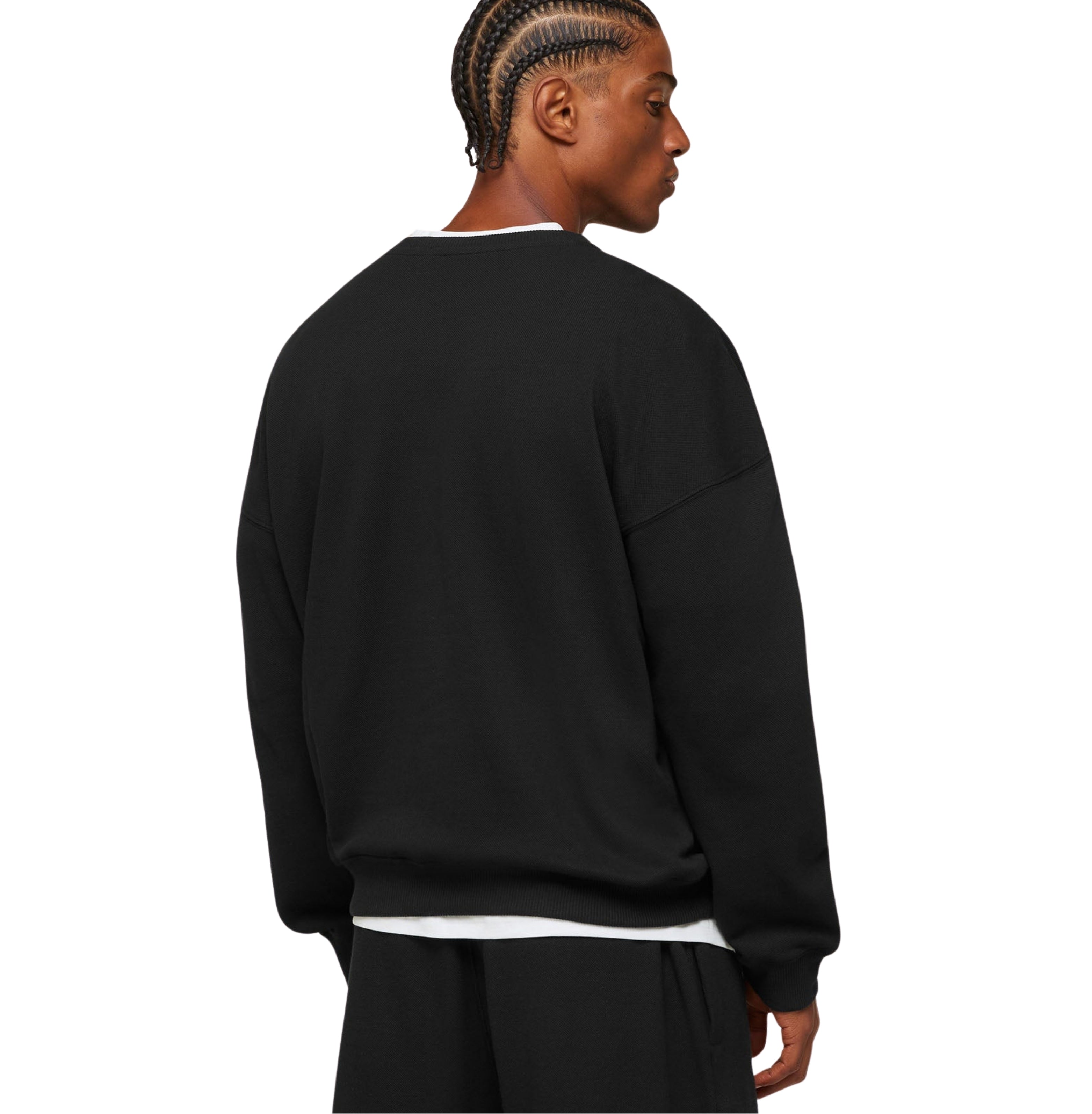Gymshark Campus Crest Sweatshirt 'Black'