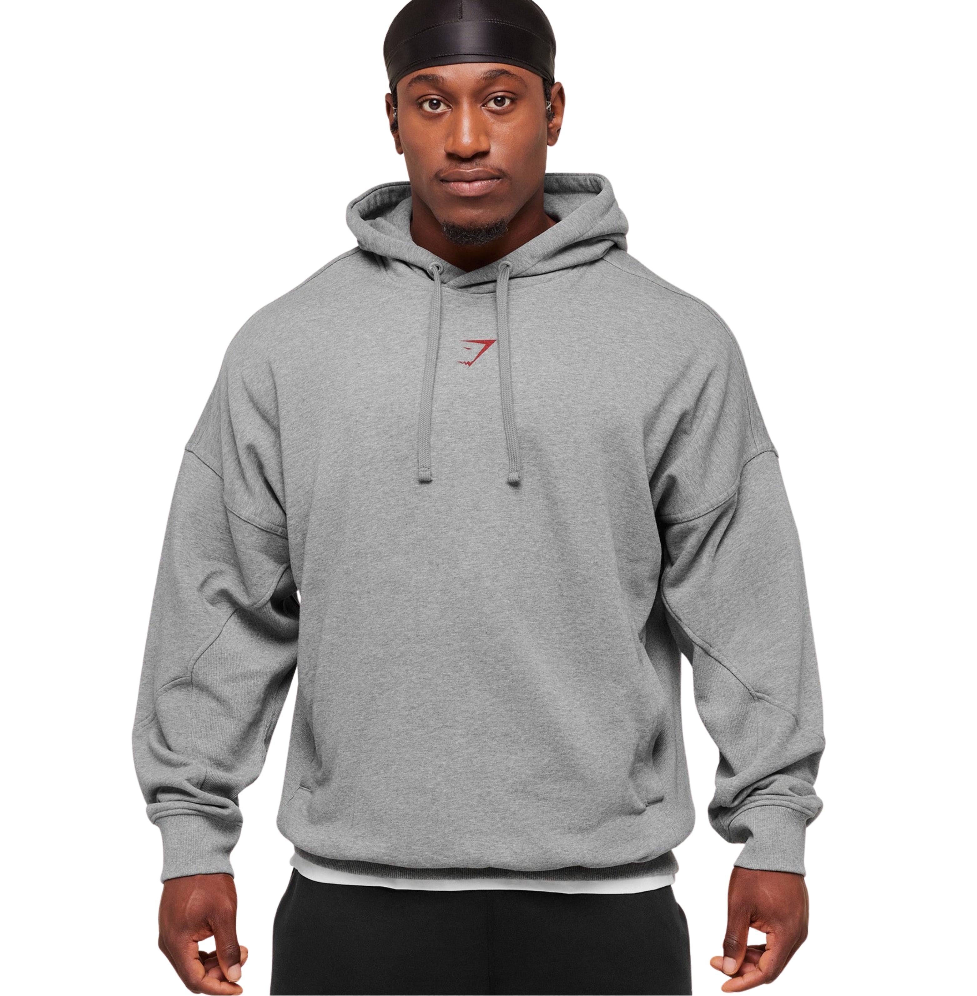 Gymshark Power Oversized Hoodie 'Charcoal Core Marl'