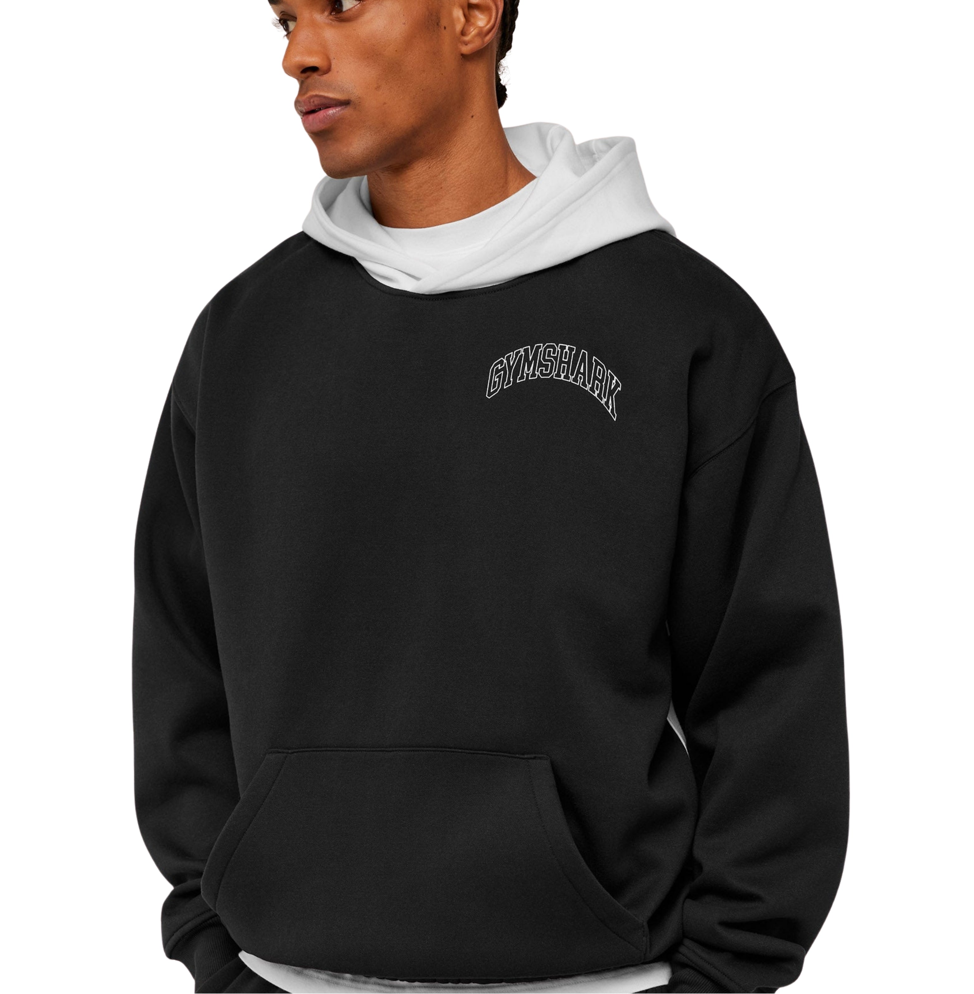 Gymshark Collegiate Tech Hoodie 'GS Black'