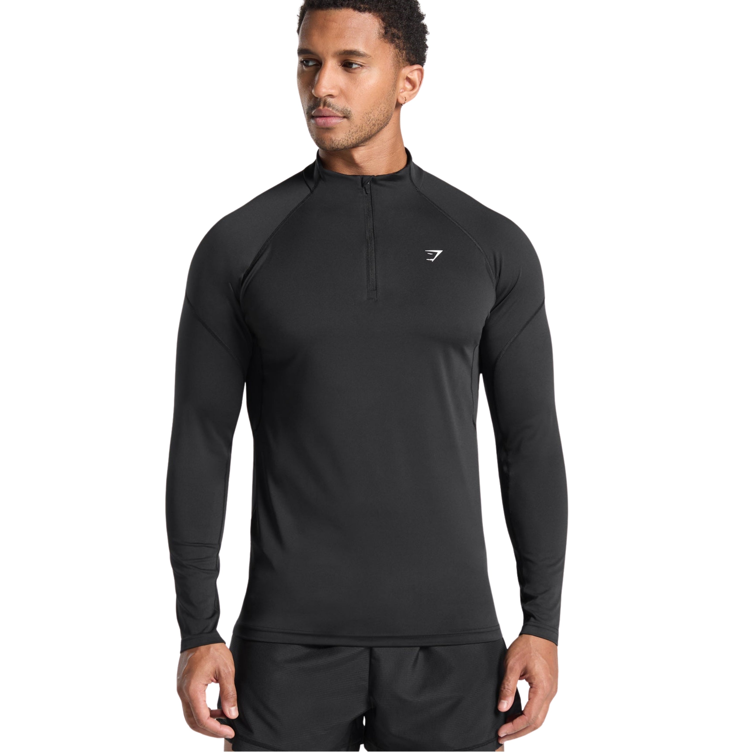 Gymshark Performance 1/4 Zip 'Black'