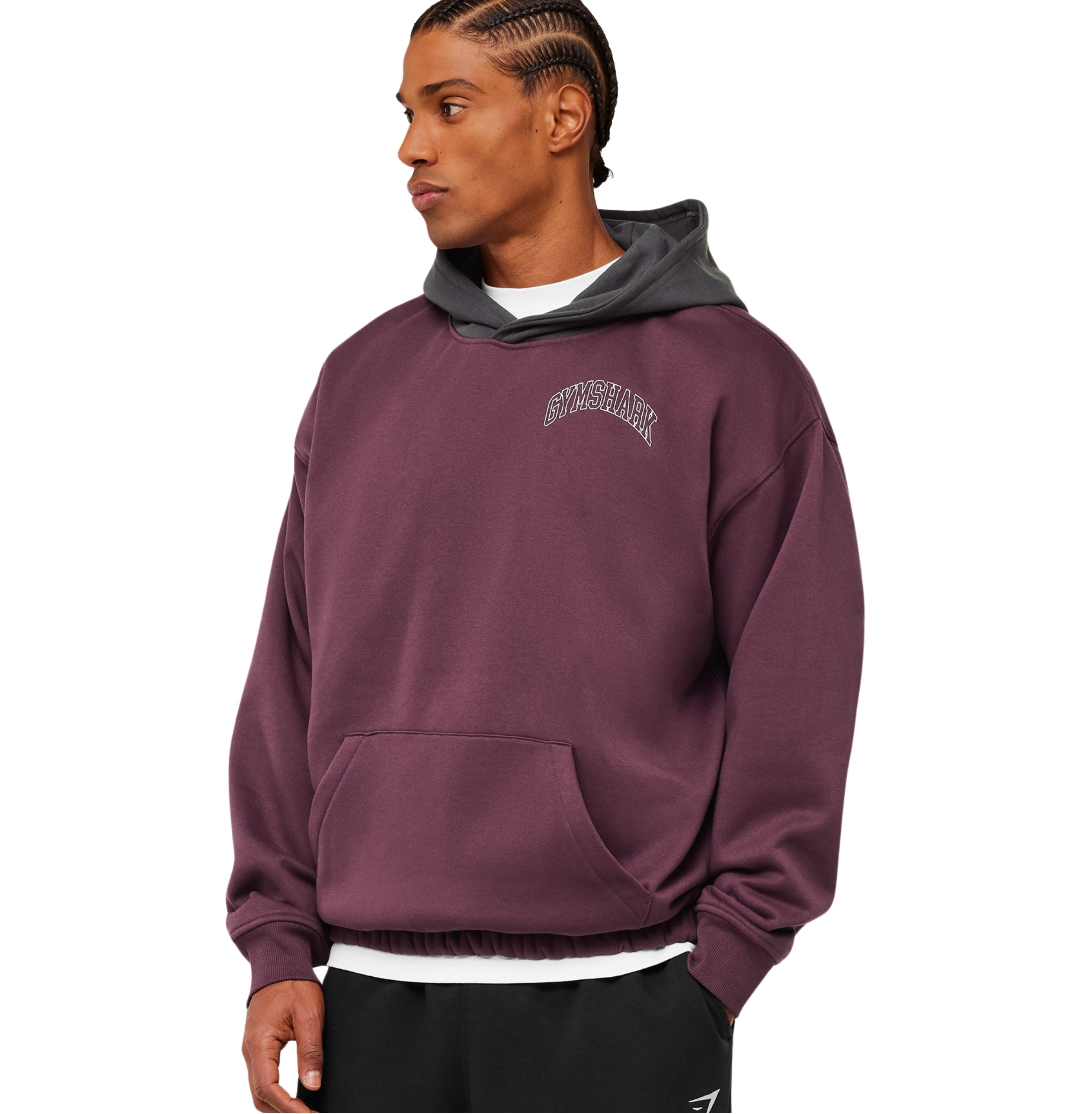 Gymshark Collegiate Tech Hoodie 'GS Impact Burgundy'