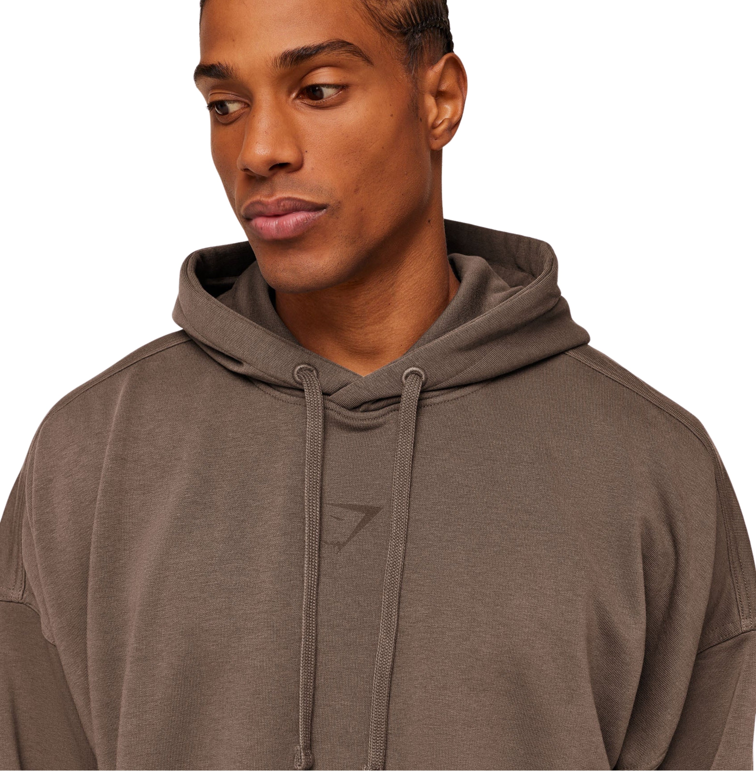 Gymshark Power Oversized Hoodie 'Soft Brown'