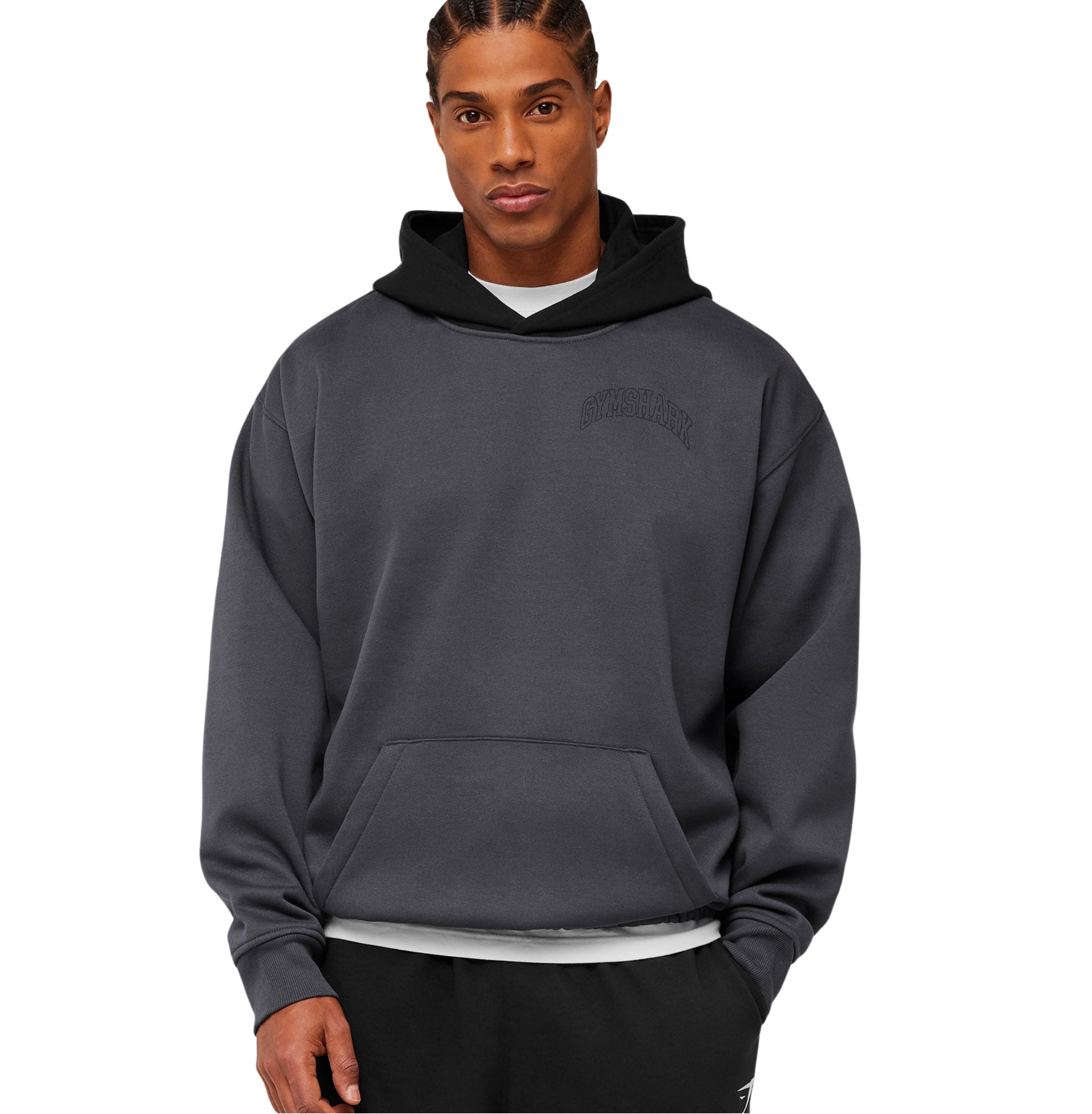 Gymshark Collegiate Tech Hoodie 'Grey'