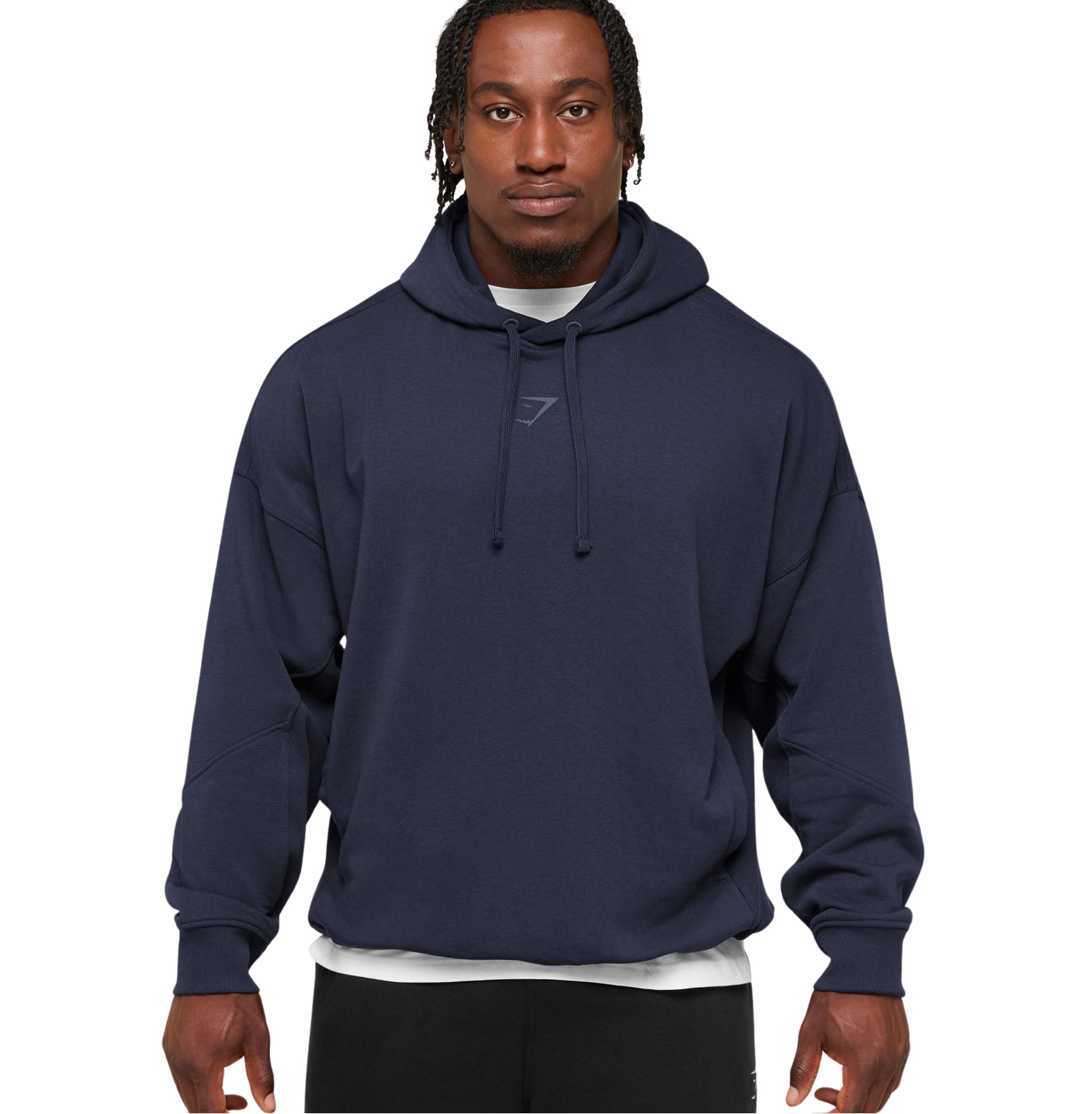Gymshark Power Oversized Hoodie 'Heavy Blue Shadow Blue'