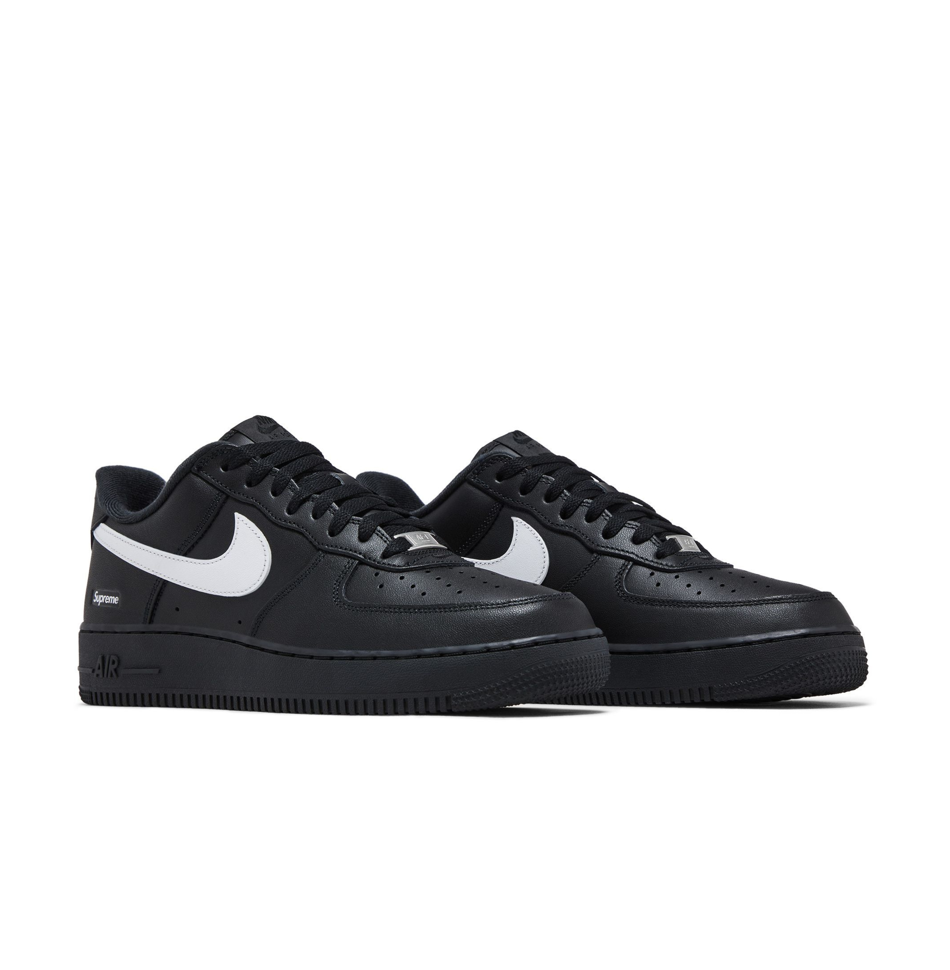 Nike Air Force 1 Low x Supreme 'Black White'
