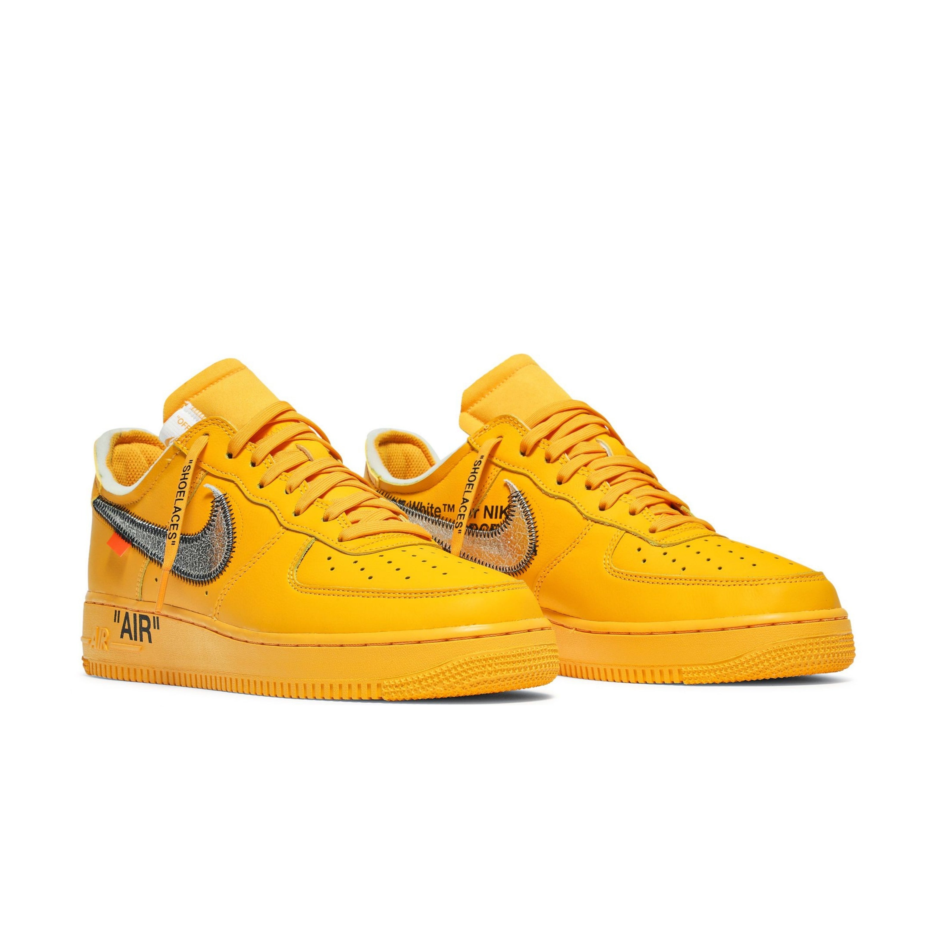 Nike Air Force 1 Low x Off-White ICA 'University Gold'