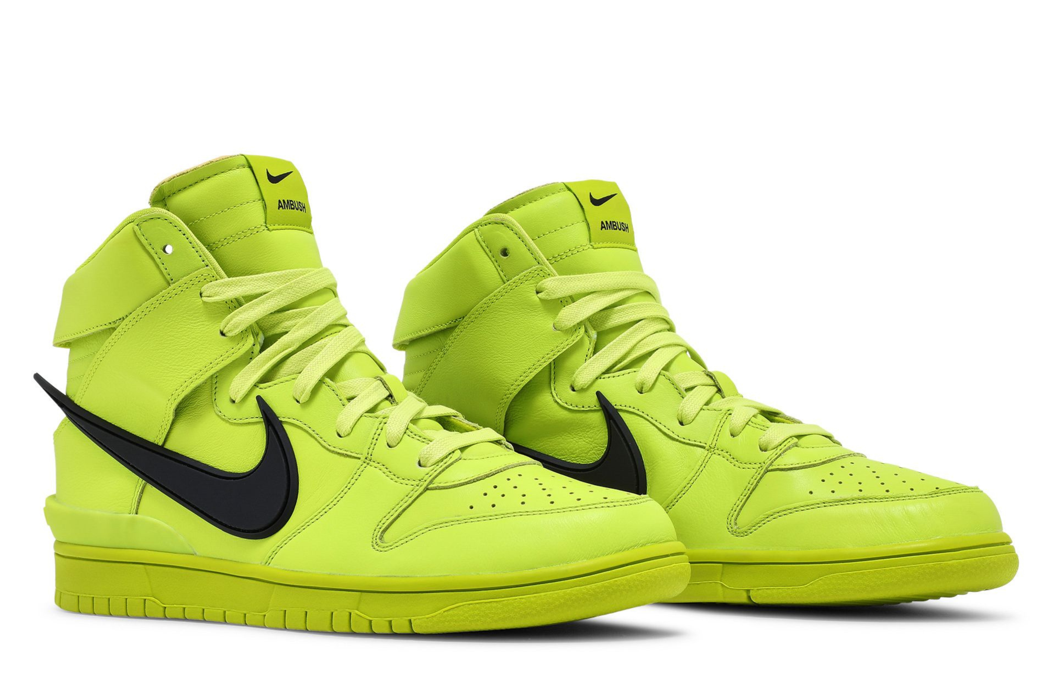 Nike Dunk High x AMBUSH Flash Lime