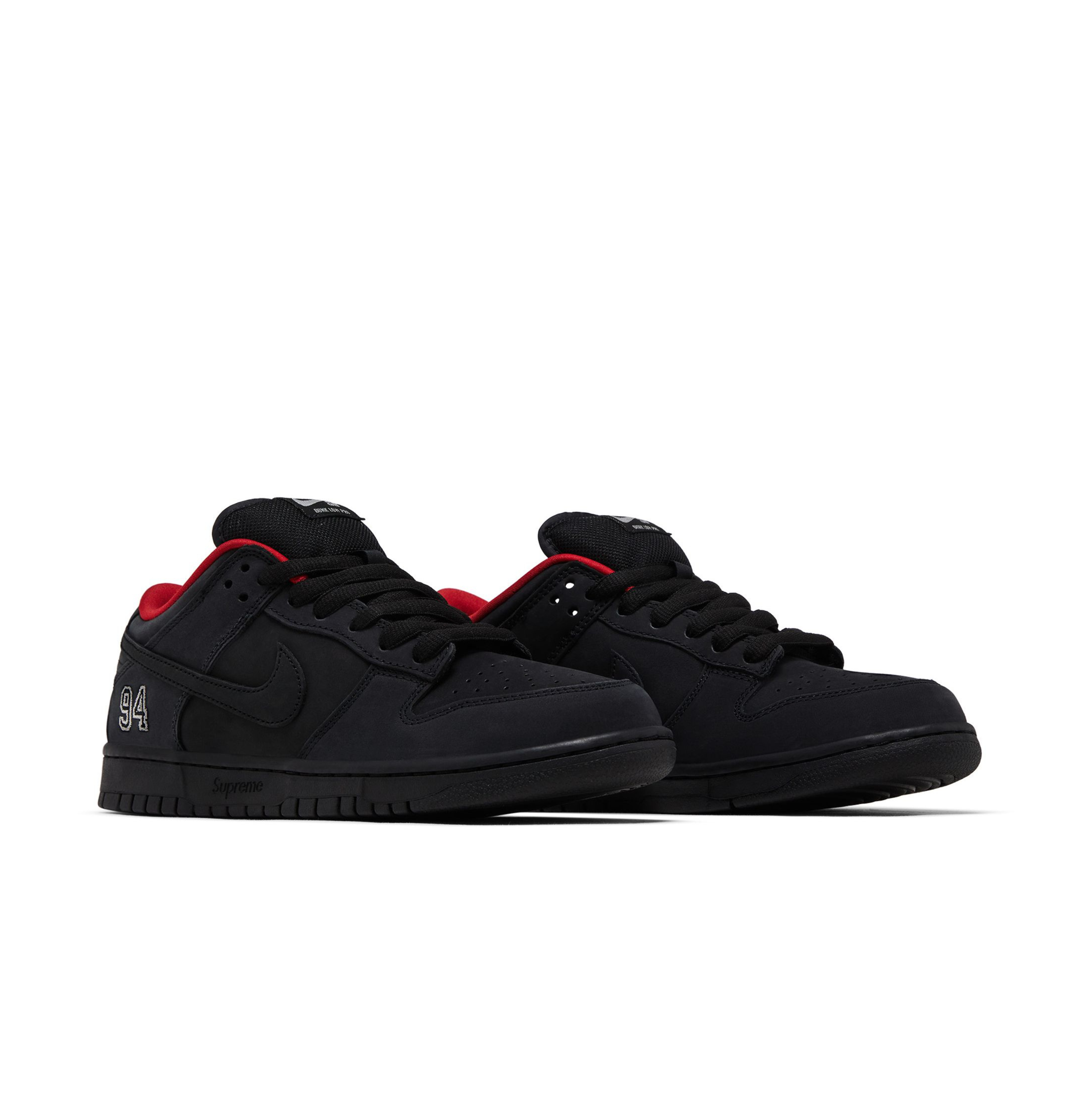 Nike SB Dunk Low x Supreme 94 'Black'