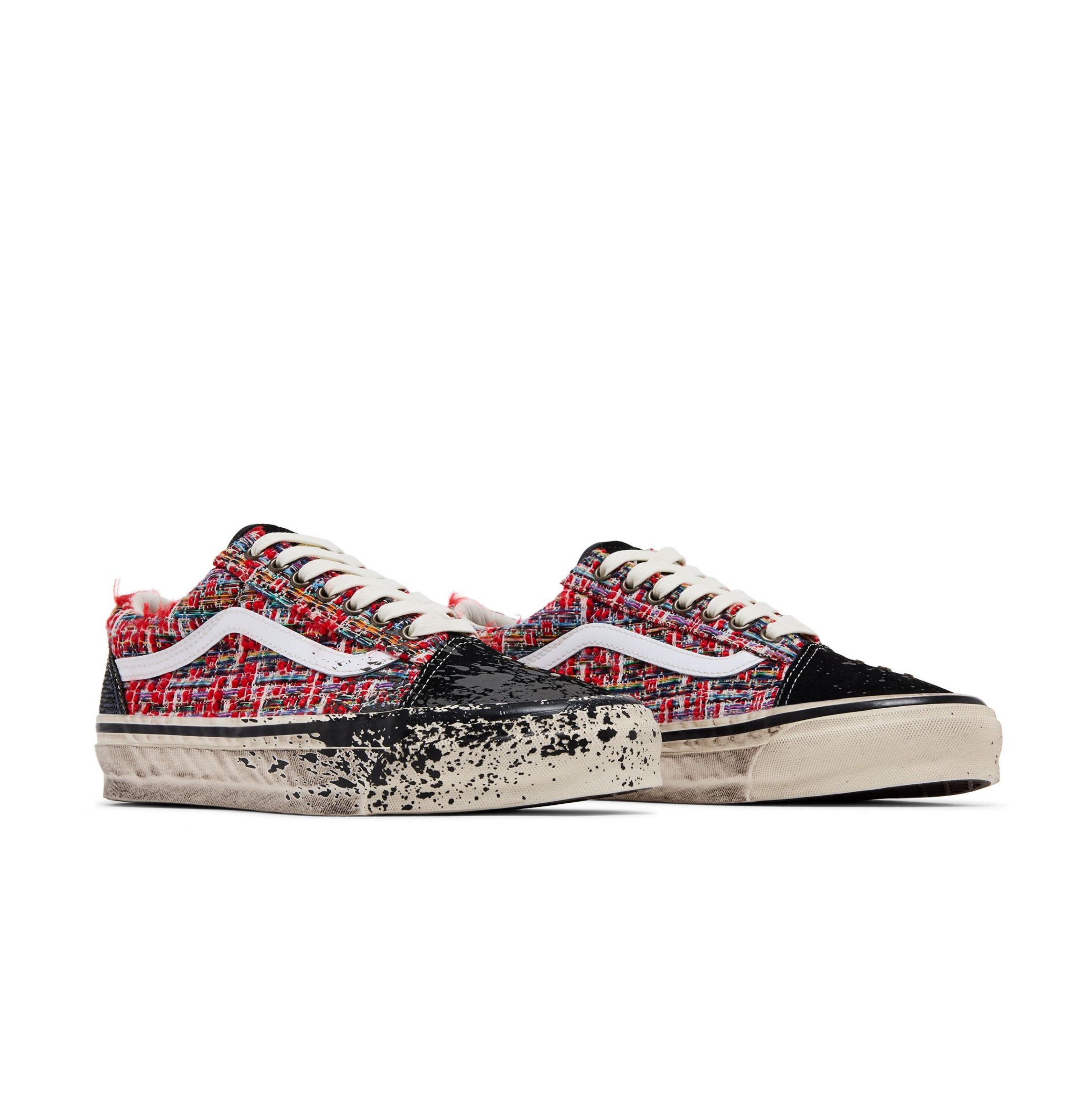 Vans Old Skool Premium Charms 'Red Black'