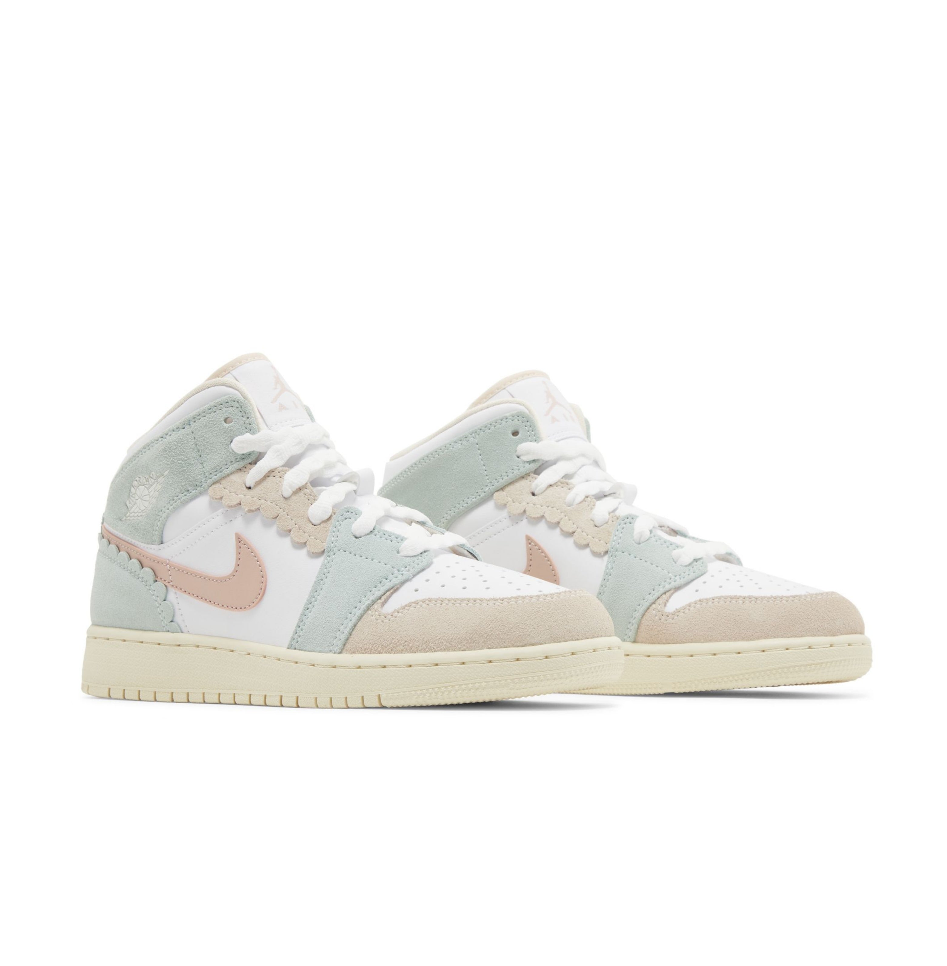 Air Jordan 1 Mid SE GS 'Scalloped Edge'